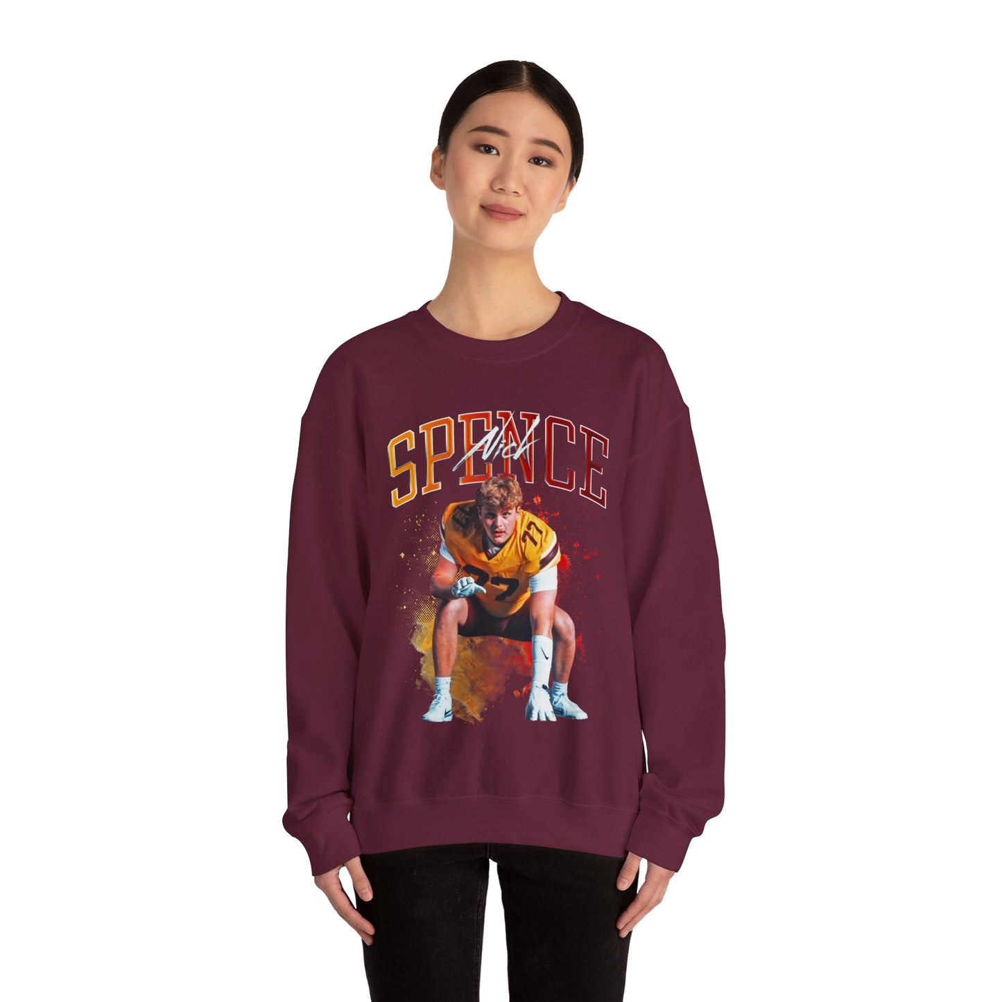 Nick Spence Big Last Name Crewneck Sweatshirt