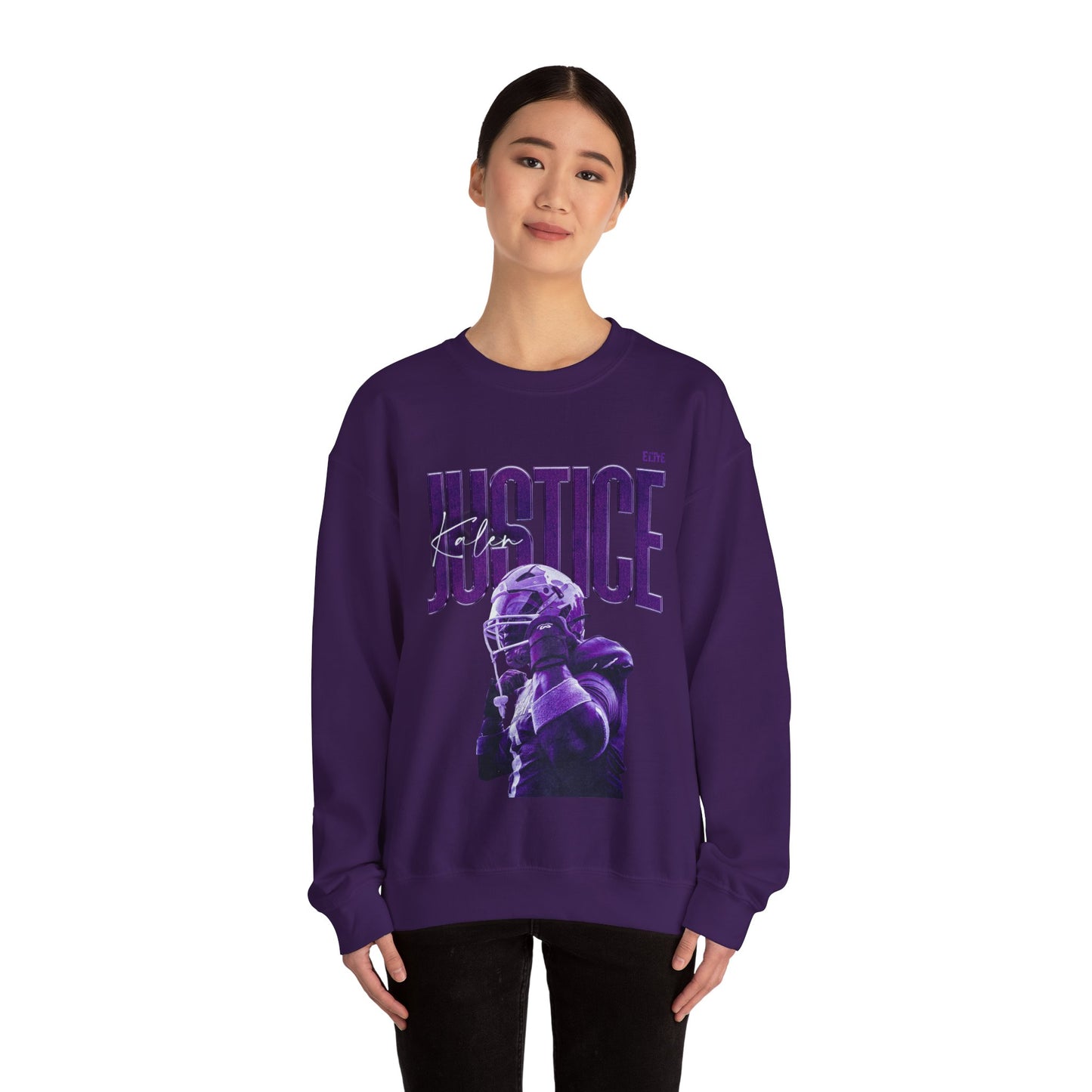 Kalen Justice Faded Glory Crewneck Sweatshirt