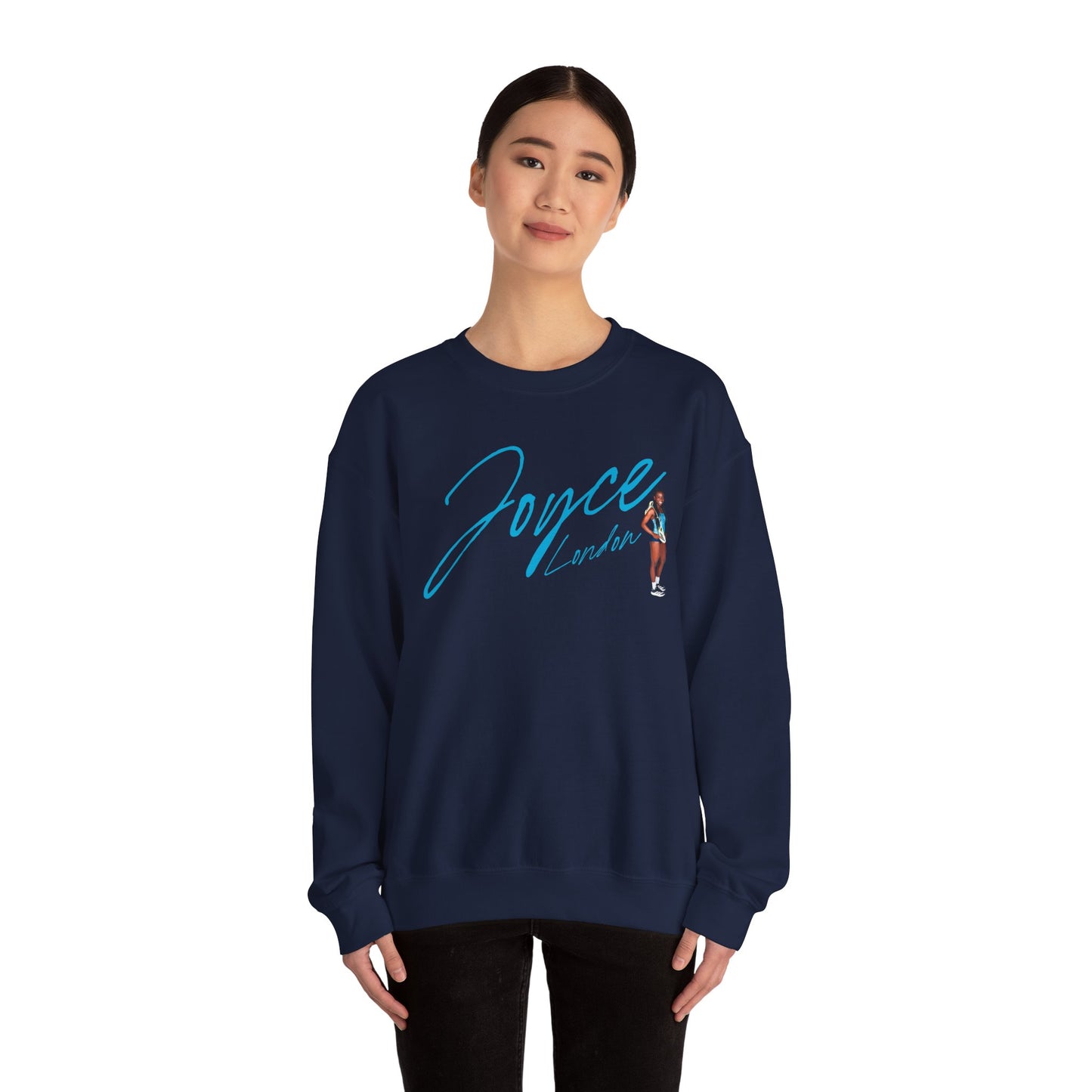 Joyce London Cursive Crewneck Sweatshirt