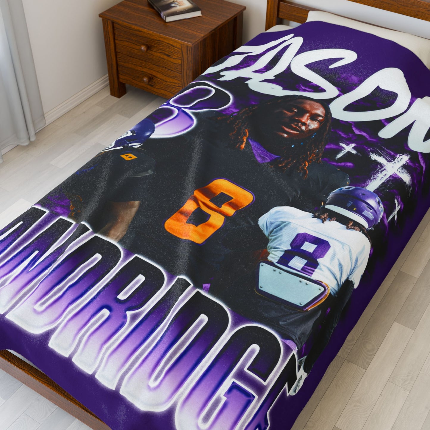 Jason Dandridge 60"-80" Plush Blanket