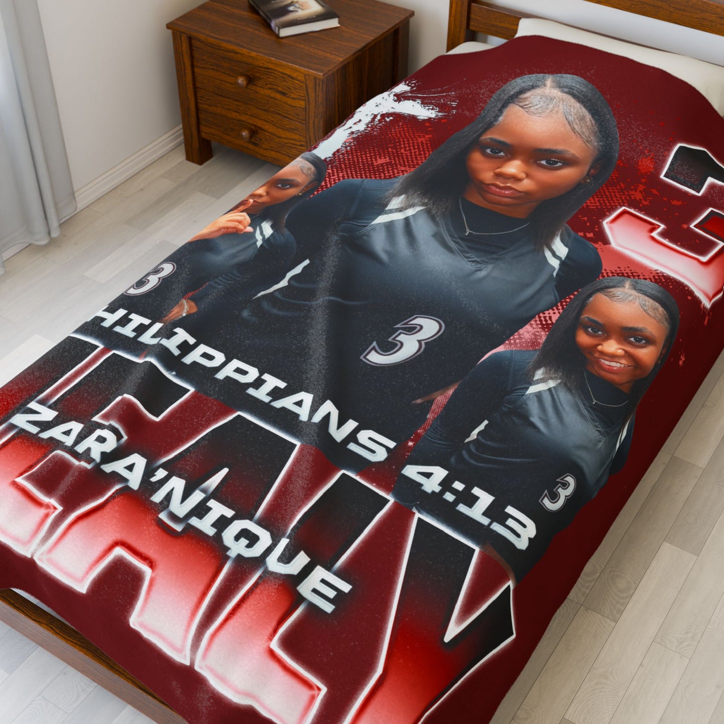 Zara'Nique Nealy 60"-80" Plush Blanket