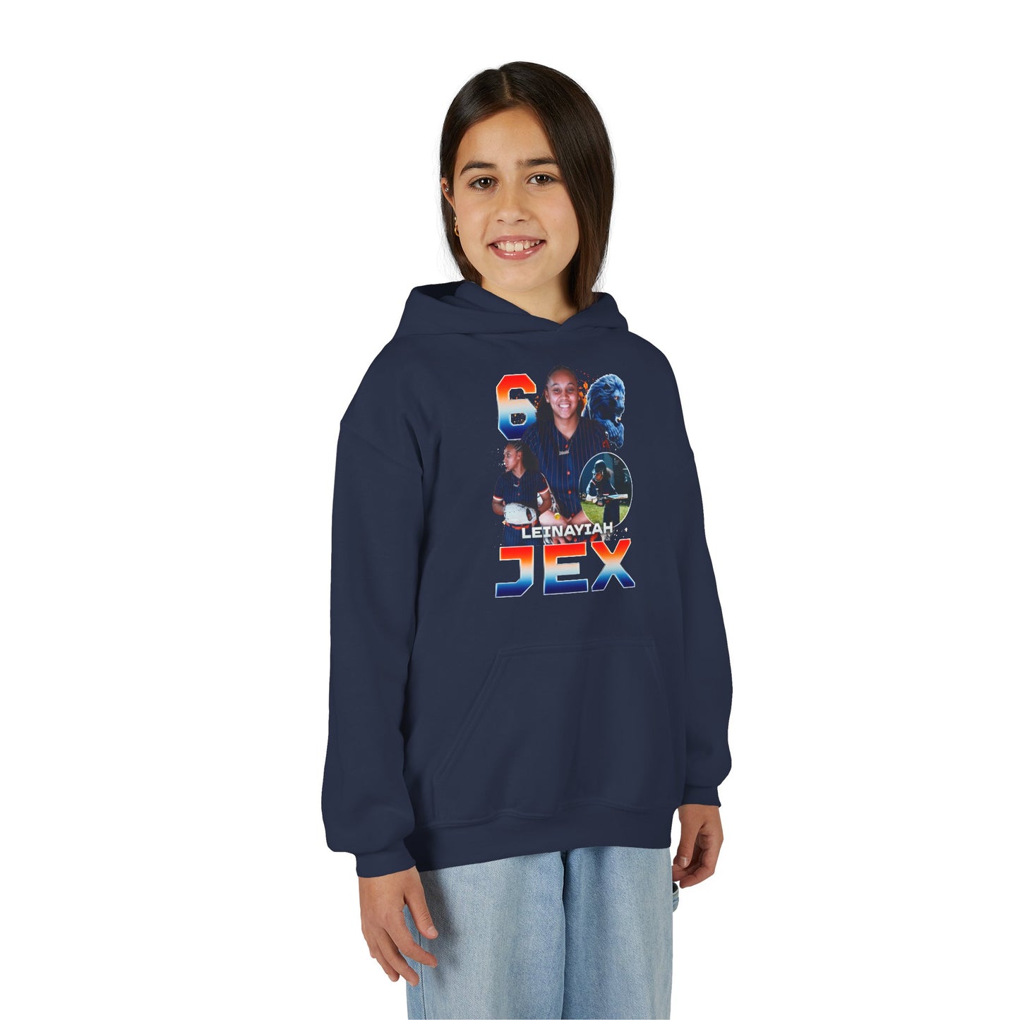 Leinayiah Jex Team Mascot Kids Hoodie