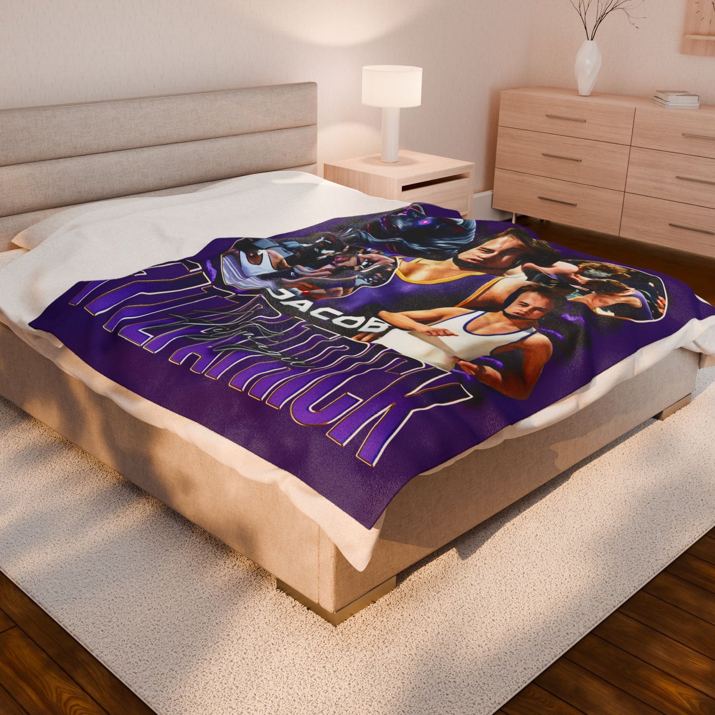 Jacob Fitzpatrick 60"-80" Plush Blanket