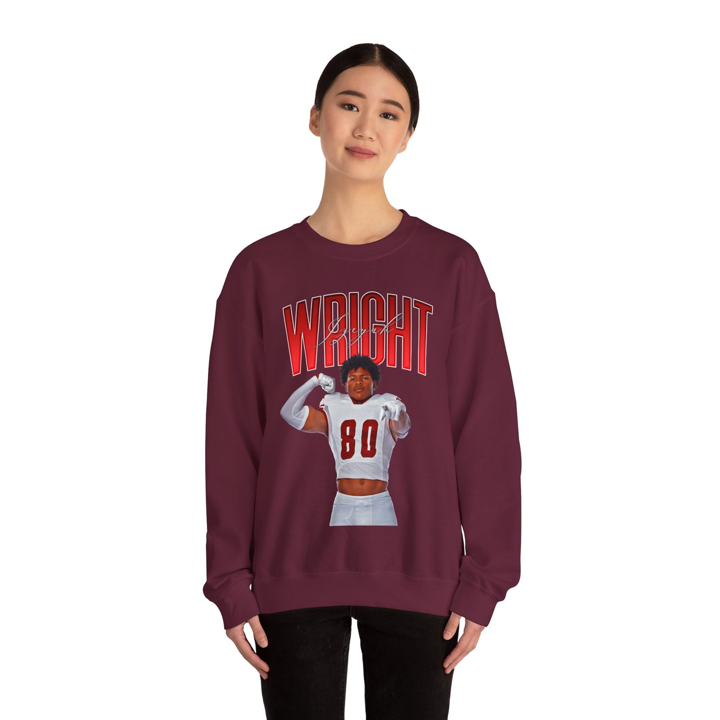 Izeyah Wright Athlete Glory Crewneck Sweatshirt