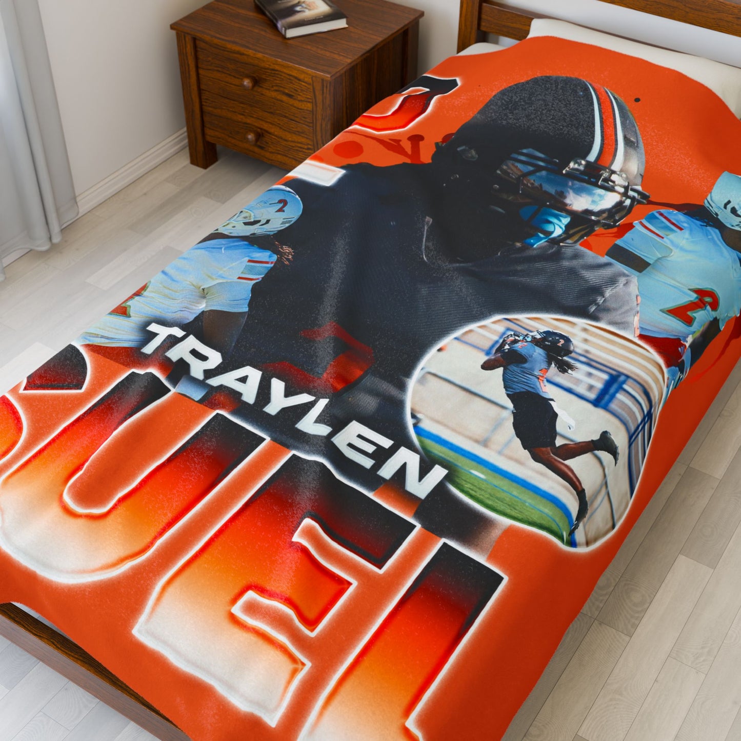 Traylen Suel 60"-80" Plush Blanket