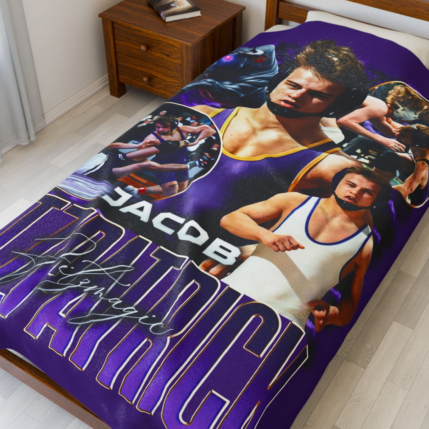 Jacob Fitzpatrick 60"-80" Plush Blanket
