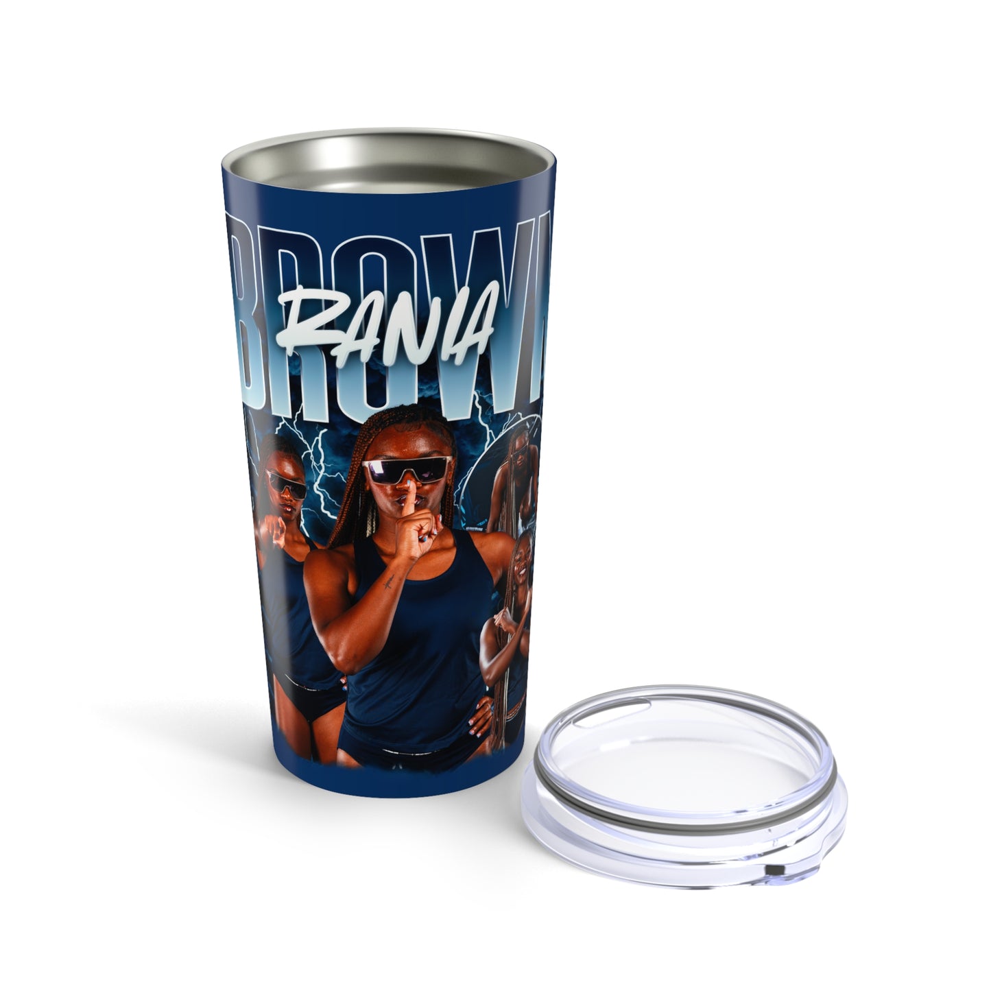 Rania Brown 20oz Tumbler