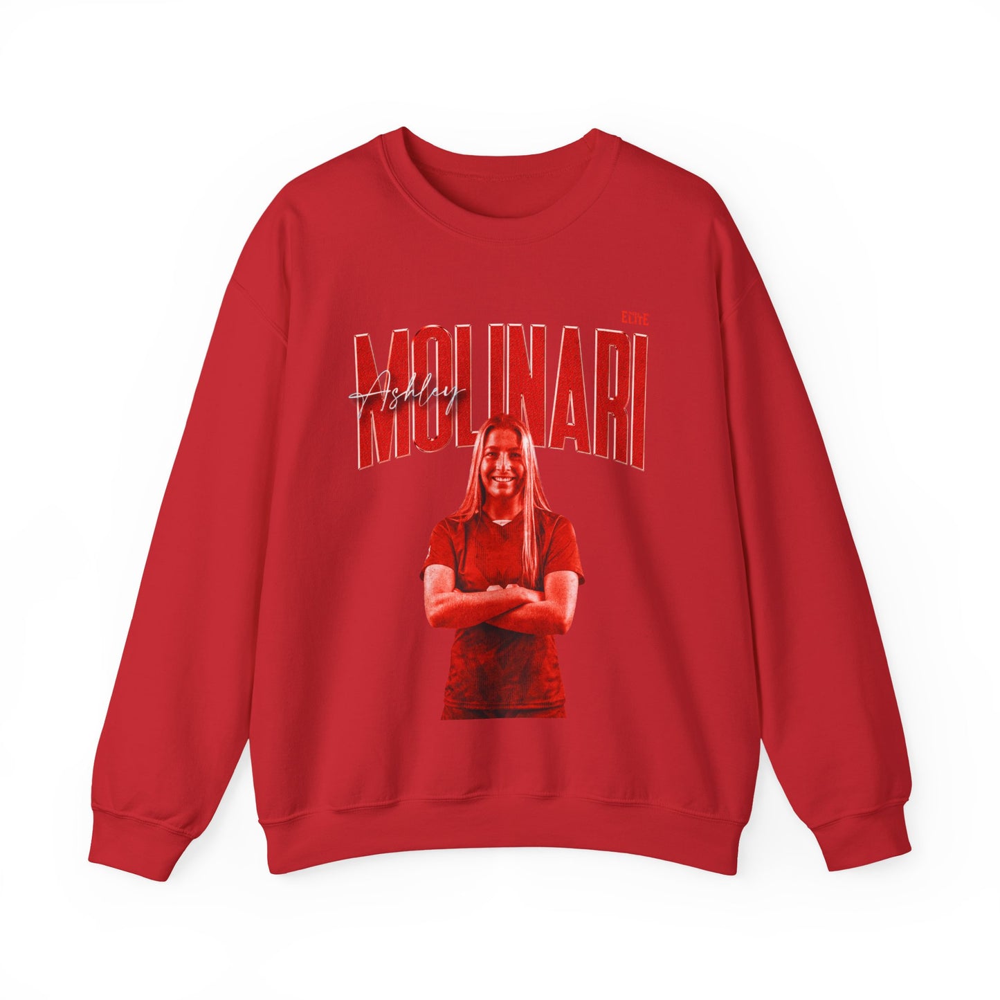 Ashley Molinari Faded Glory Crewneck Sweatshirt