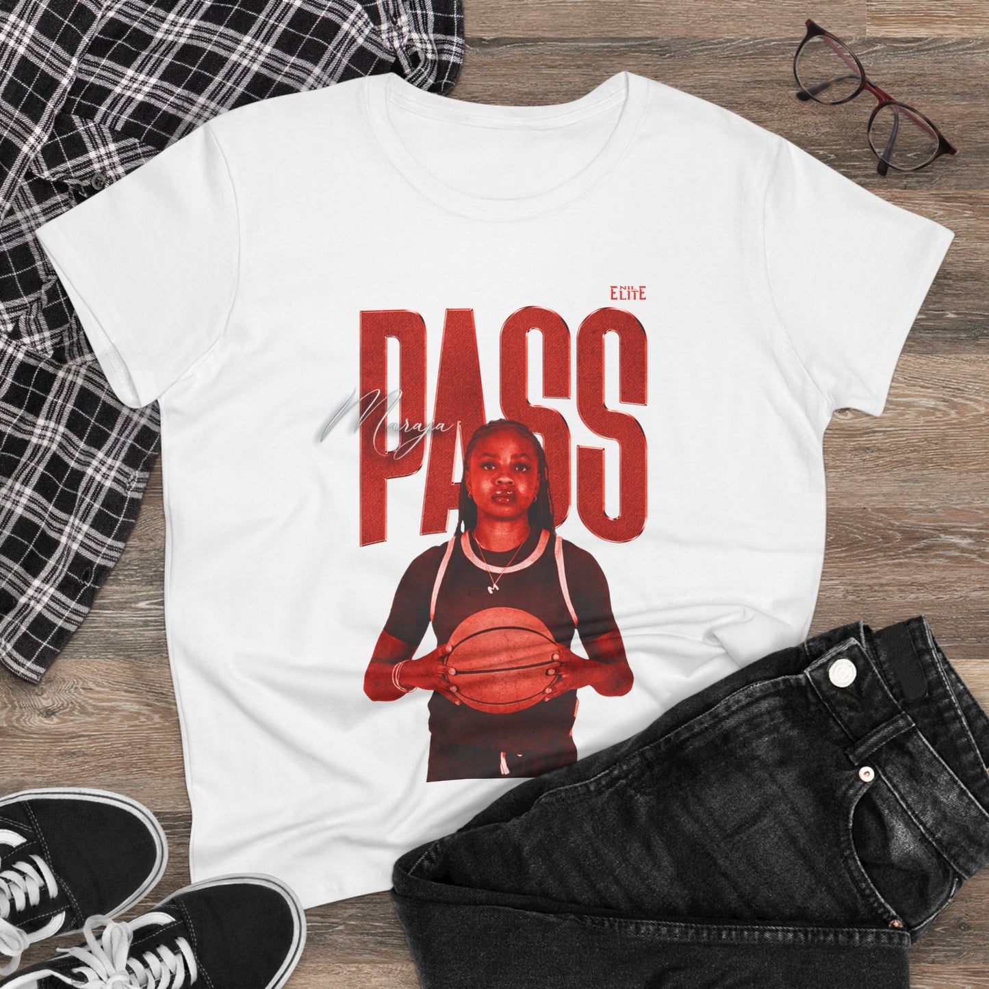 Maraja Pass Faded Glory Women's Tee