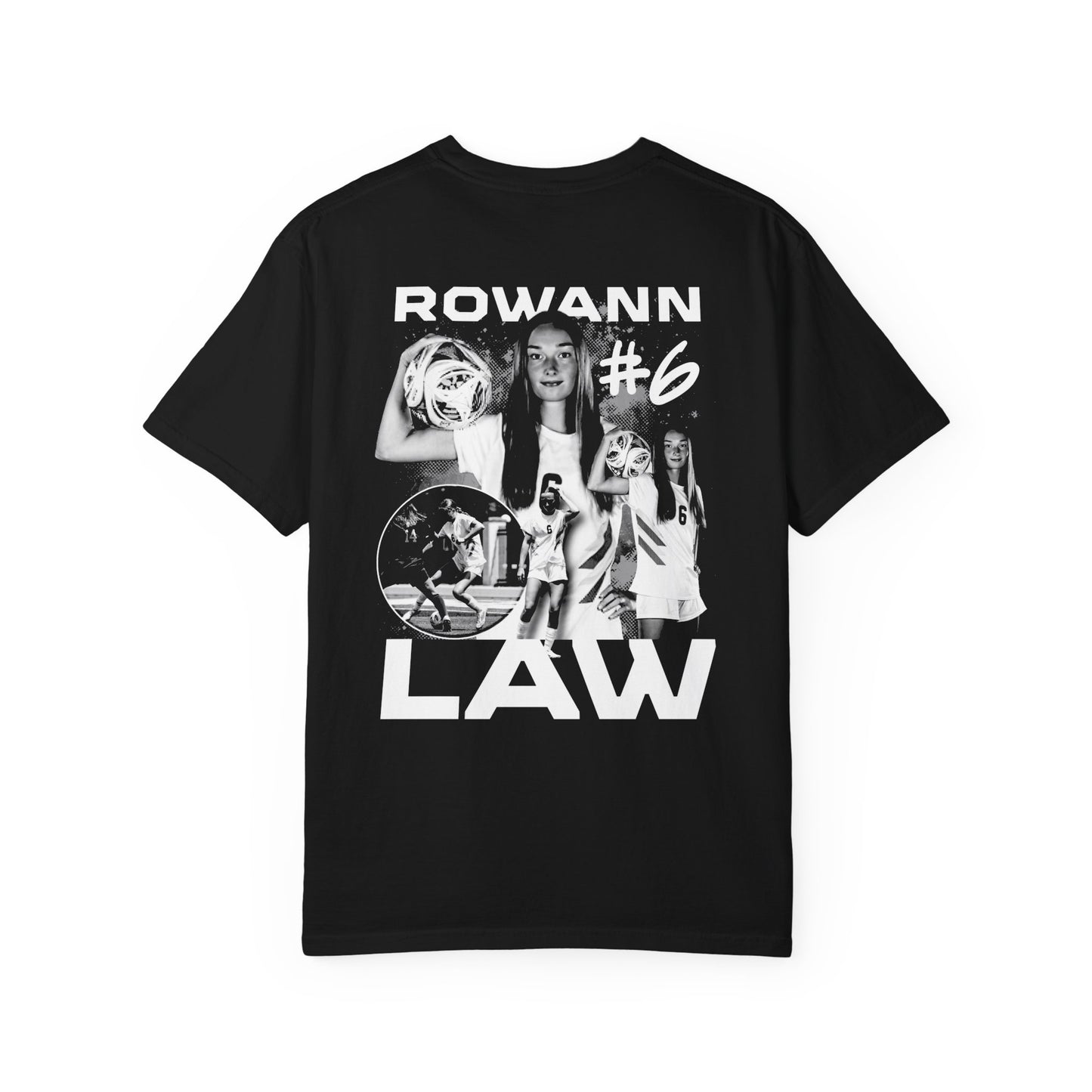 Rowann Law Heavyweight Vintage Blackout Tee