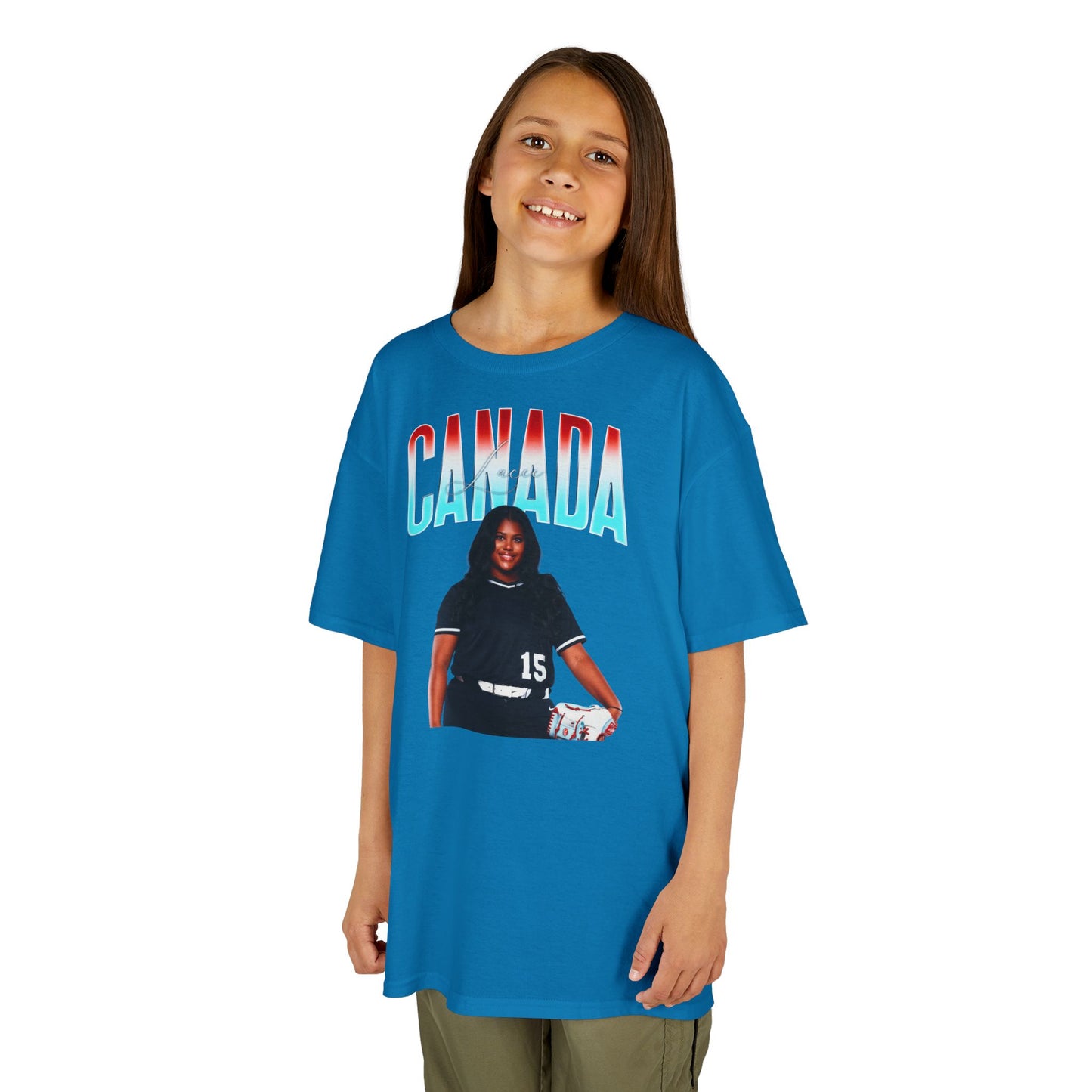 Lacee Canada Athlete Glory Kids Tee