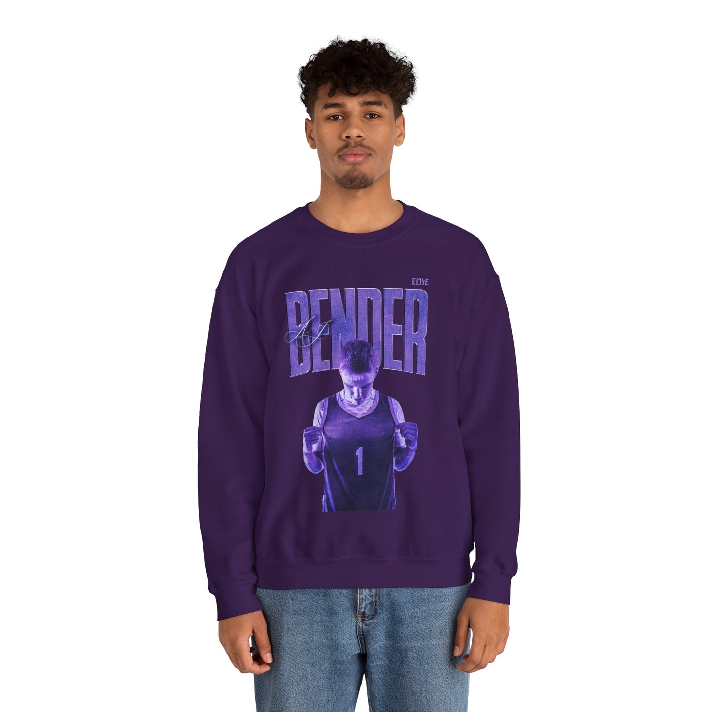 A.J. Bender Faded Glory Crewneck Sweatshirt
