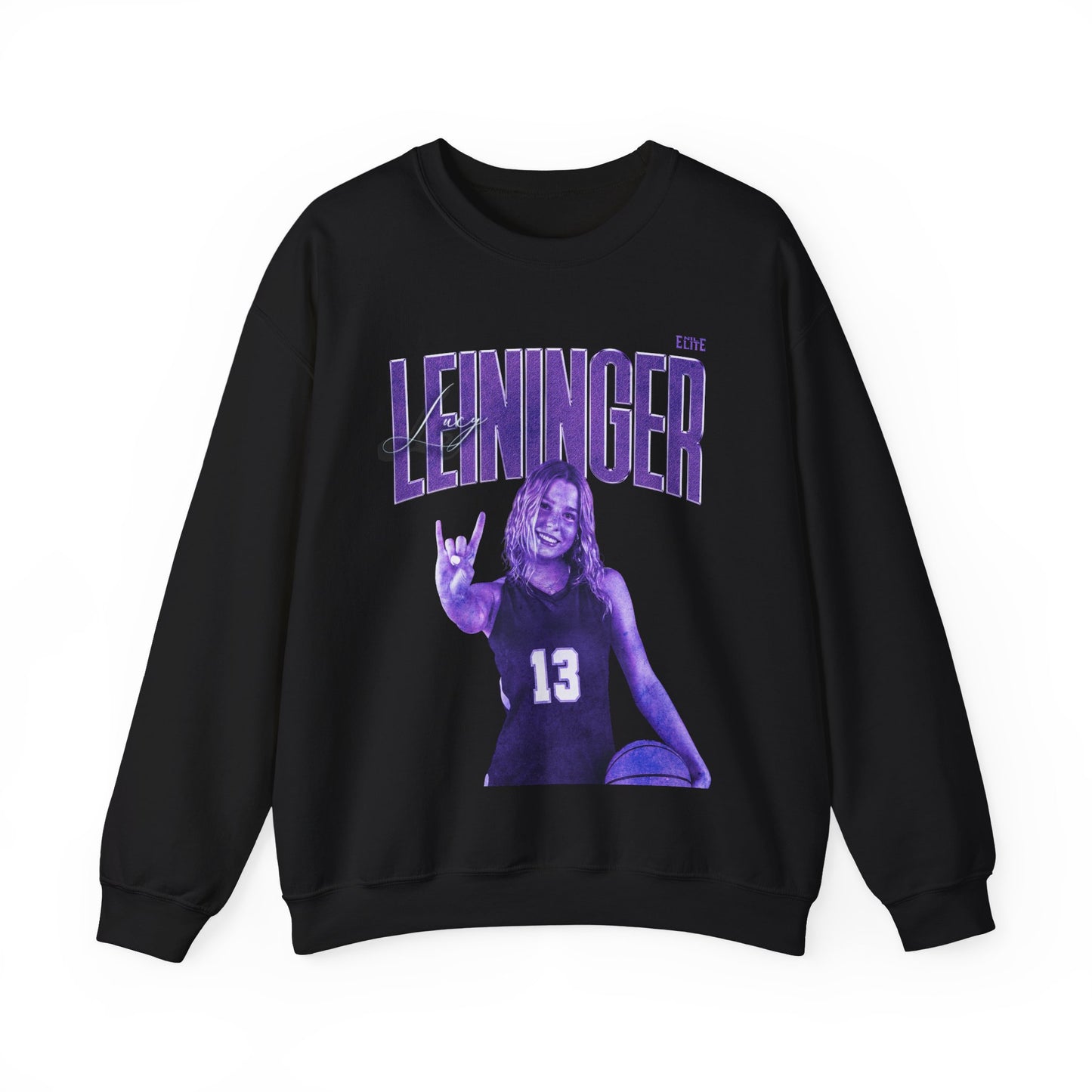 Lucy Leininger Faded Glory Crewneck Sweatshirt