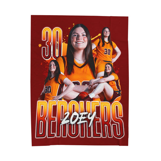 Zoey Bershers 60"-80" Plush Blanket