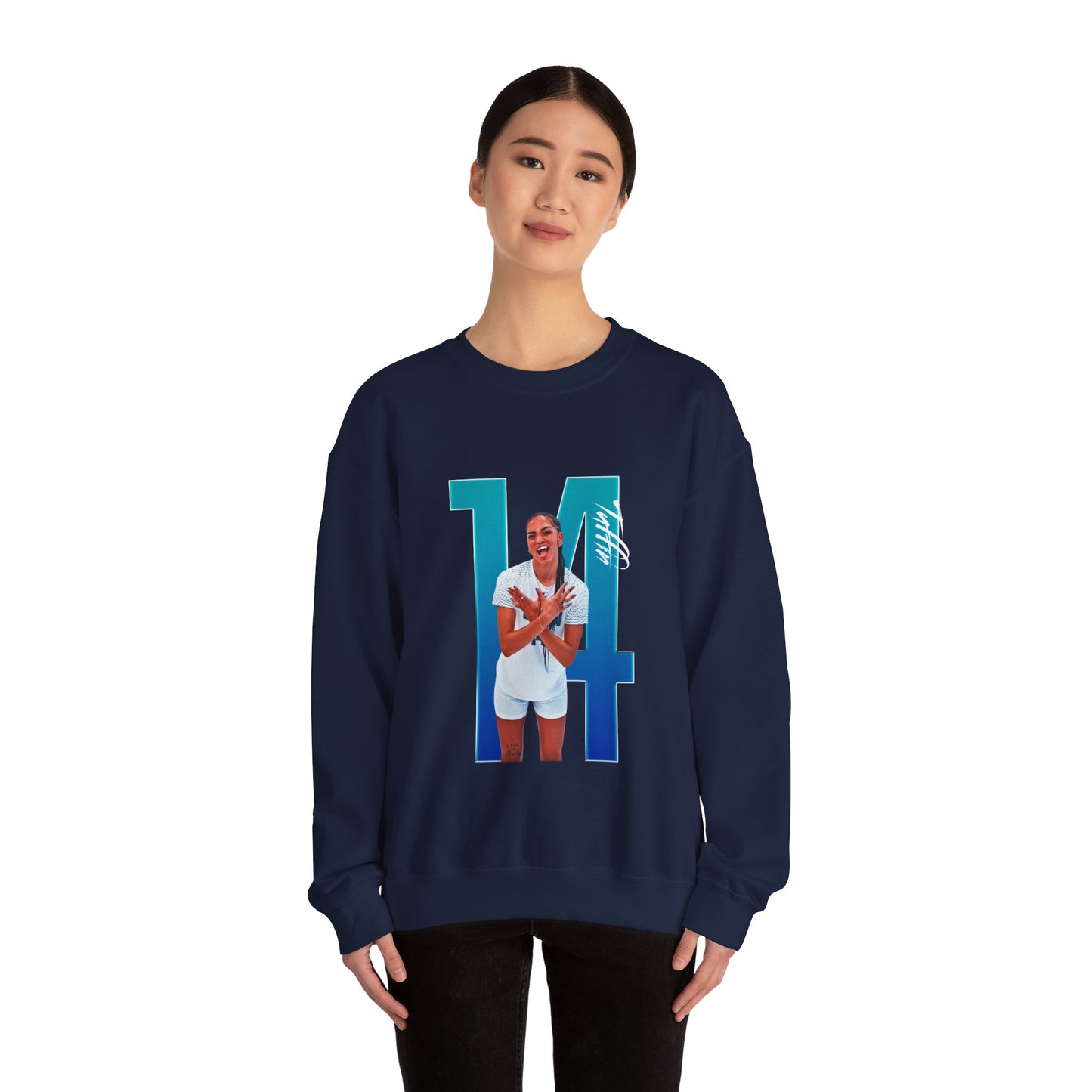 Jada Tuffin Player Icon Number Crewneck Sweatshirt