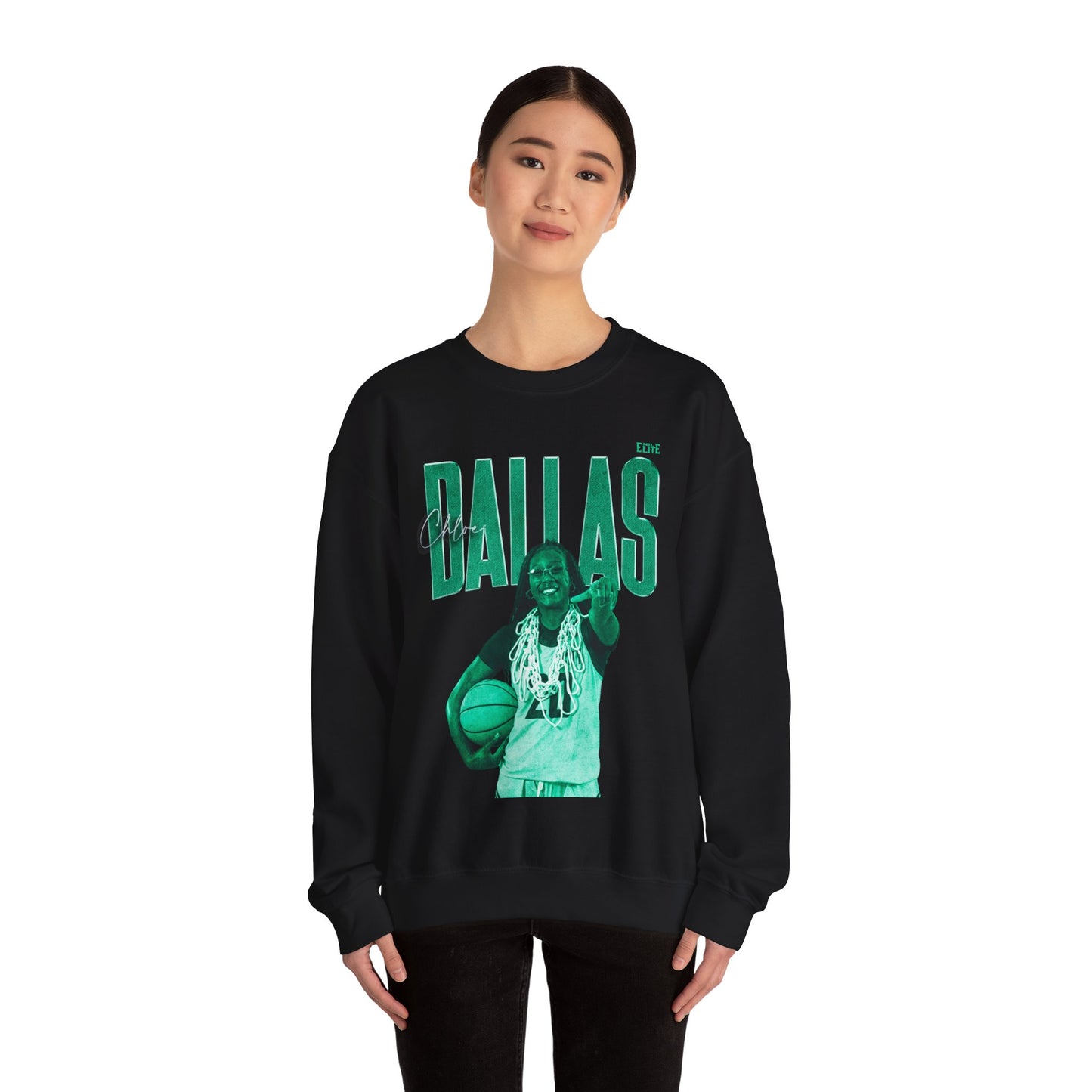 Chloe Dallas Faded Glory Crewneck Sweatshirt