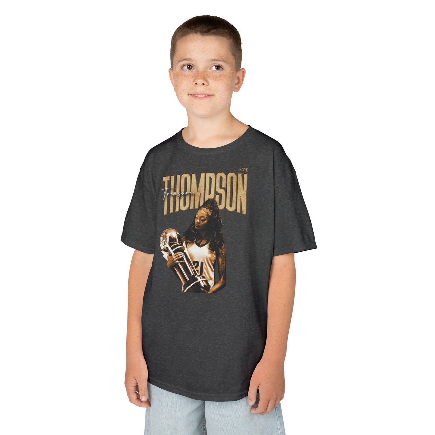 Treasure Thompson Faded Glory Kids Tee