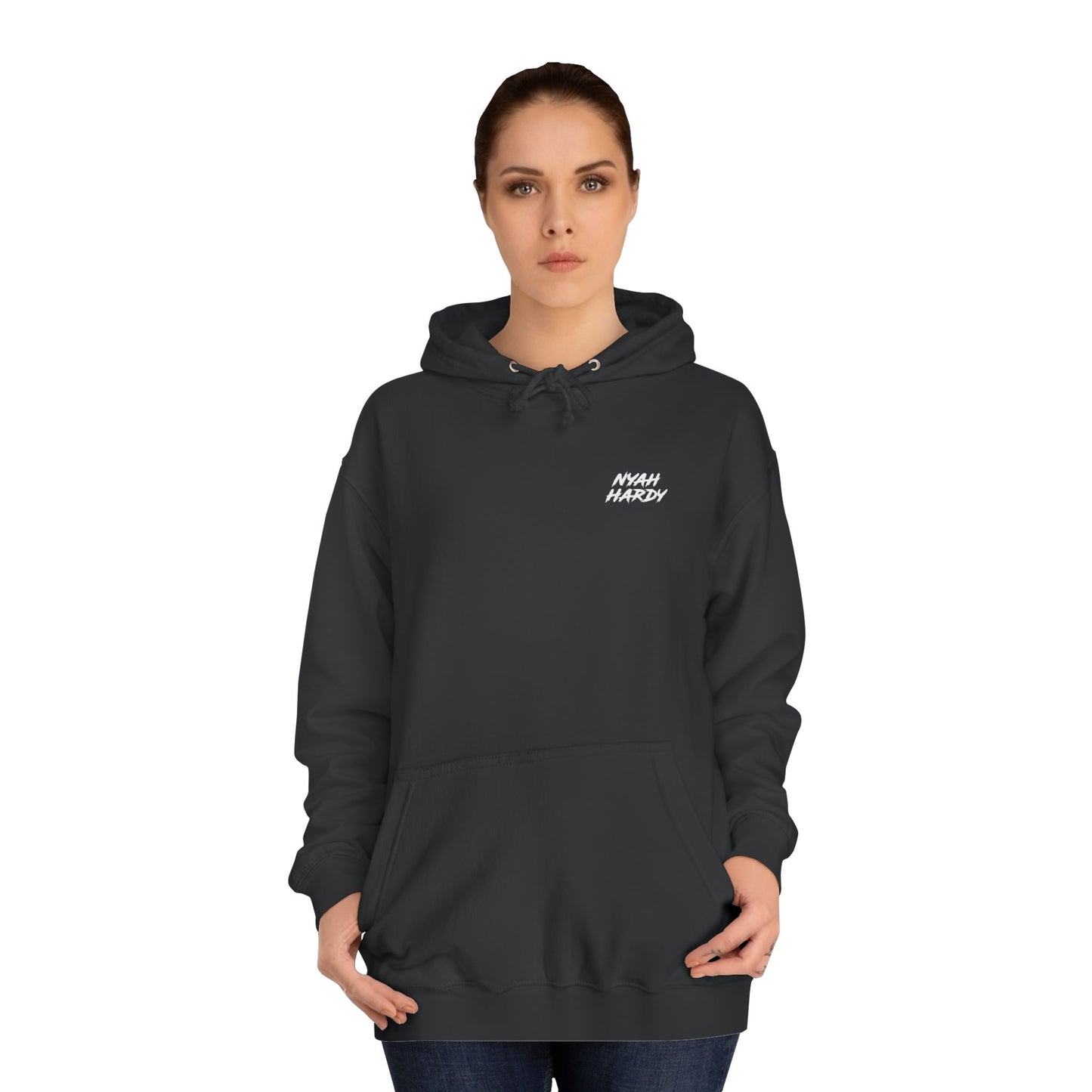 Nyah Hardy Premium Vintage Blackout Hoodie