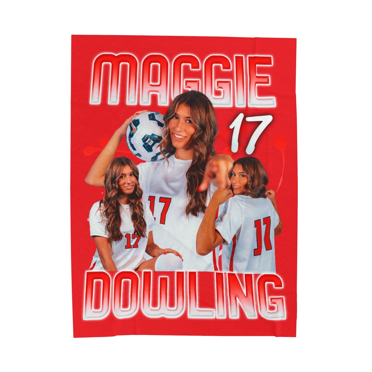 Maggie Dowling 60"-80" Plush Blanket