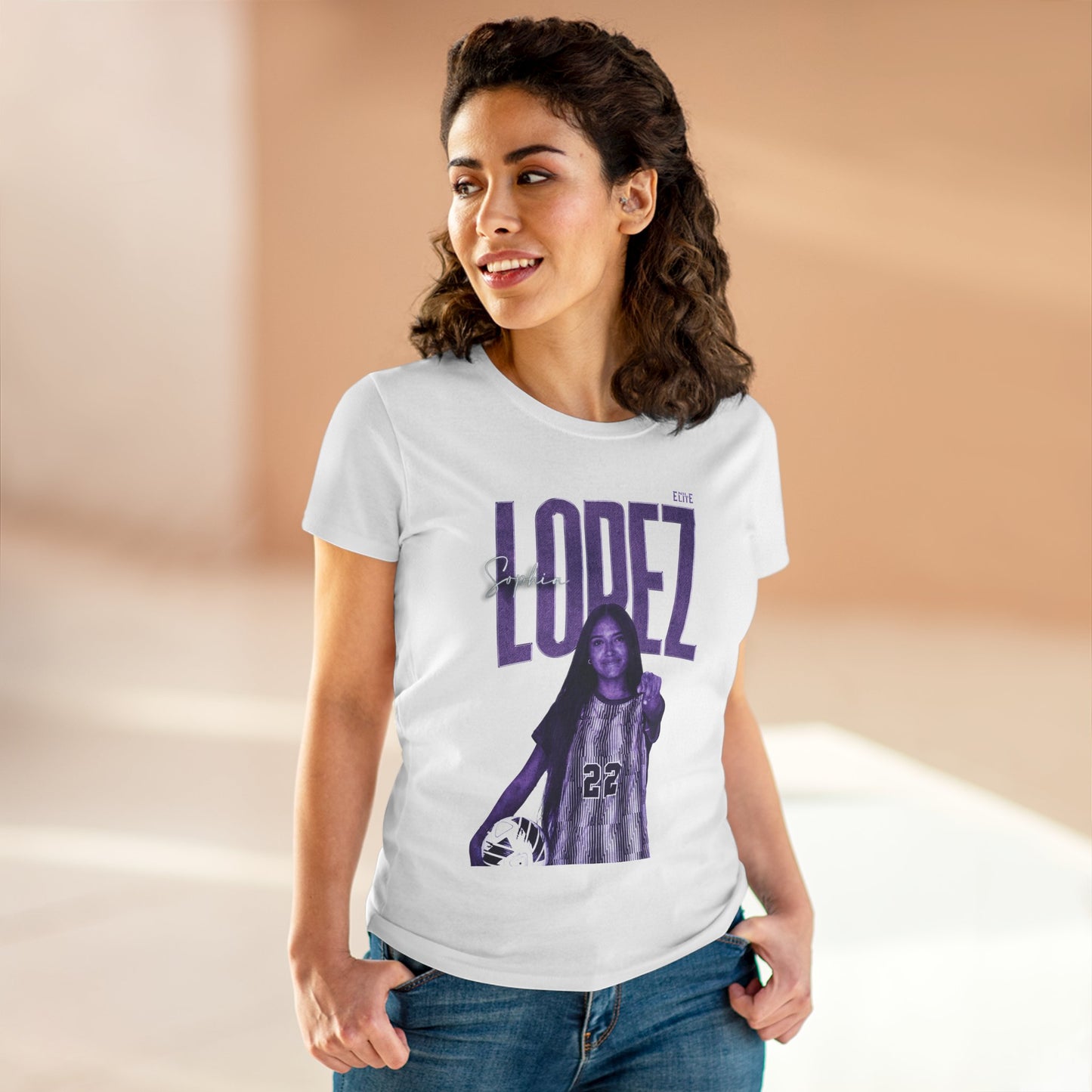 Sophia Lopez Faded Glory Women's Tee