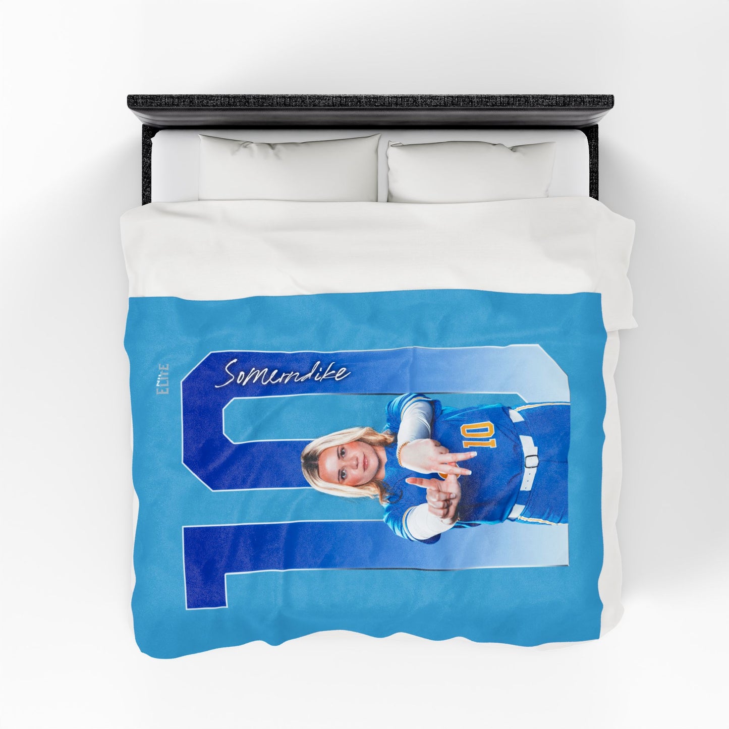 Sydney Somerndike Player Icon Number 60"-80" Plush Blanket