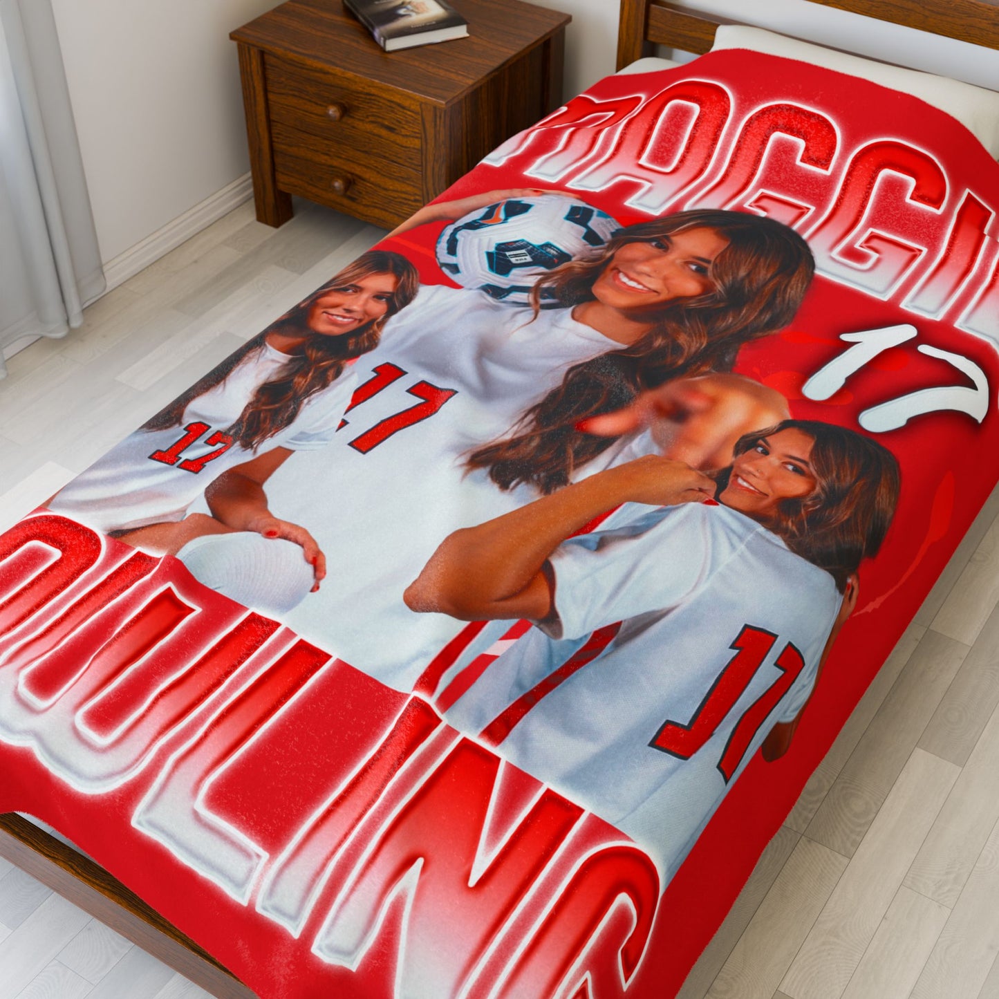 Maggie Dowling 60"-80" Plush Blanket