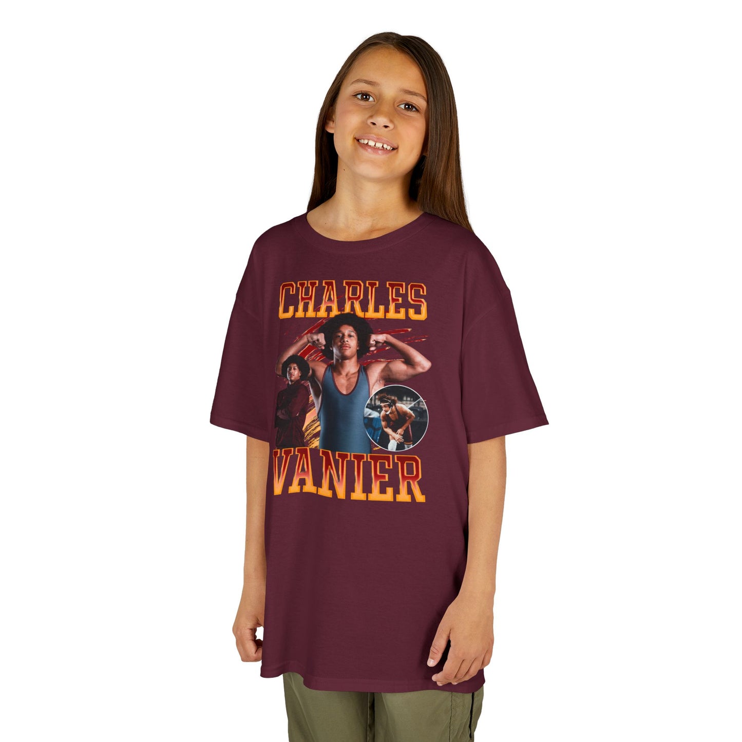 Charles Vanier Single Color Combo Kids Tee