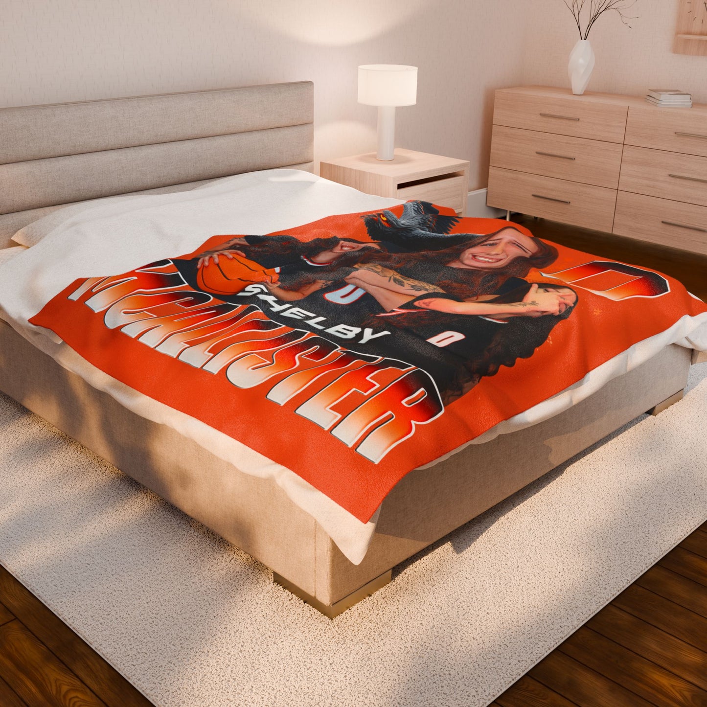 Shelby McAllister 60"-80" Plush Blanket