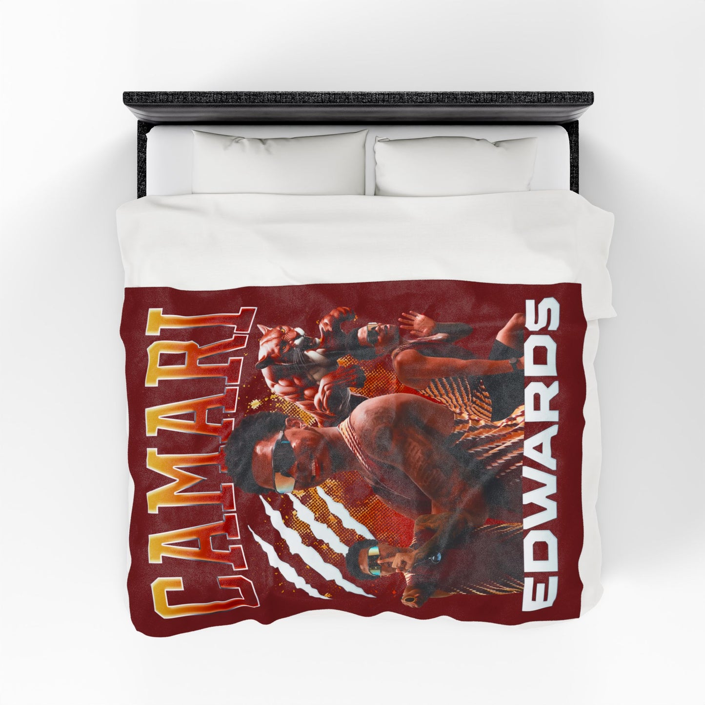 Camari Edwards 60"-80" Plush Blanket