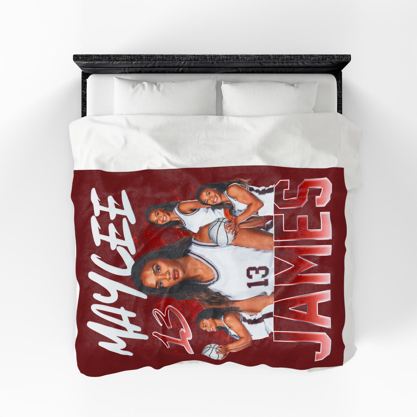 Maycee James 60"-80" Plush Blanket