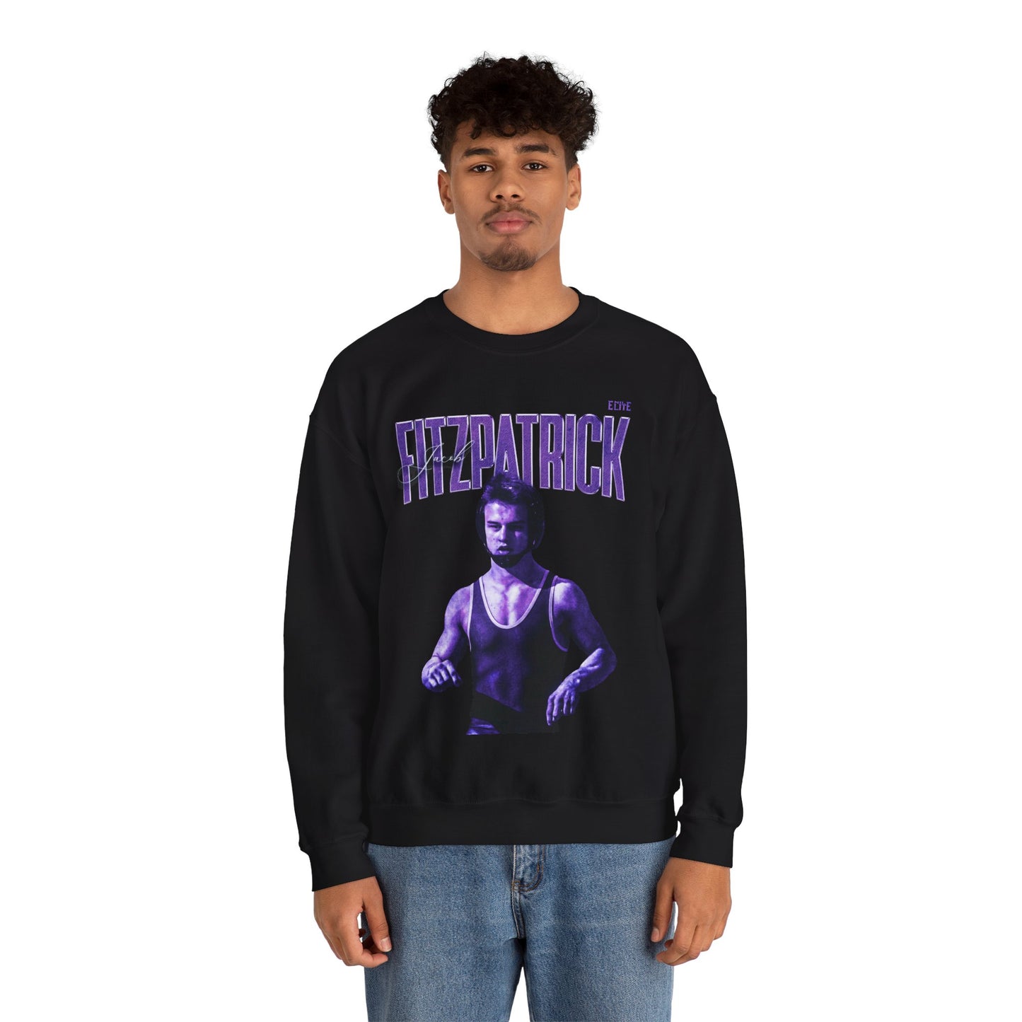 Jacob Fitzpatrick Faded Glory Crewneck Sweatshirt