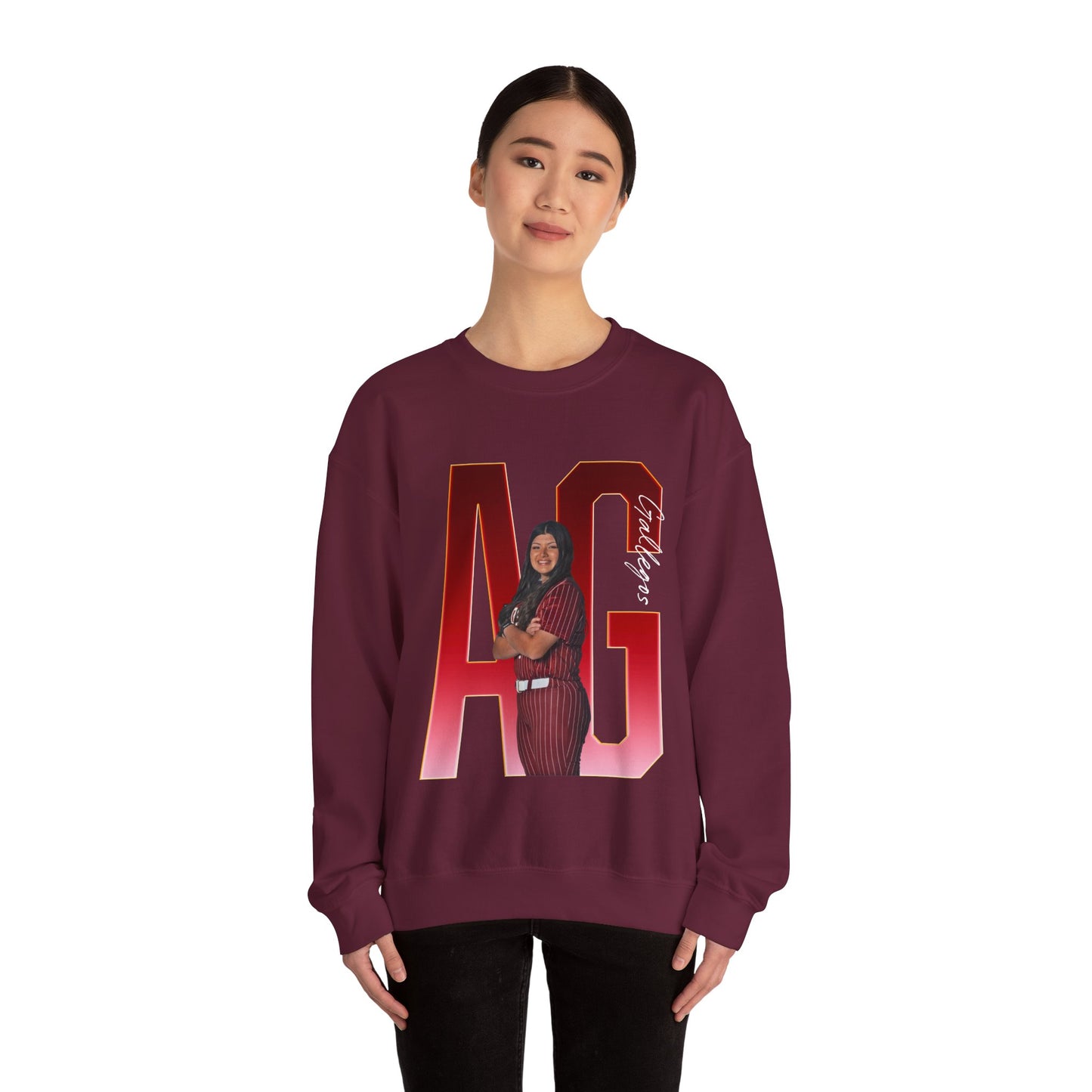 Audrey Gallegos Player Icon Initials Crewneck Sweatshirt