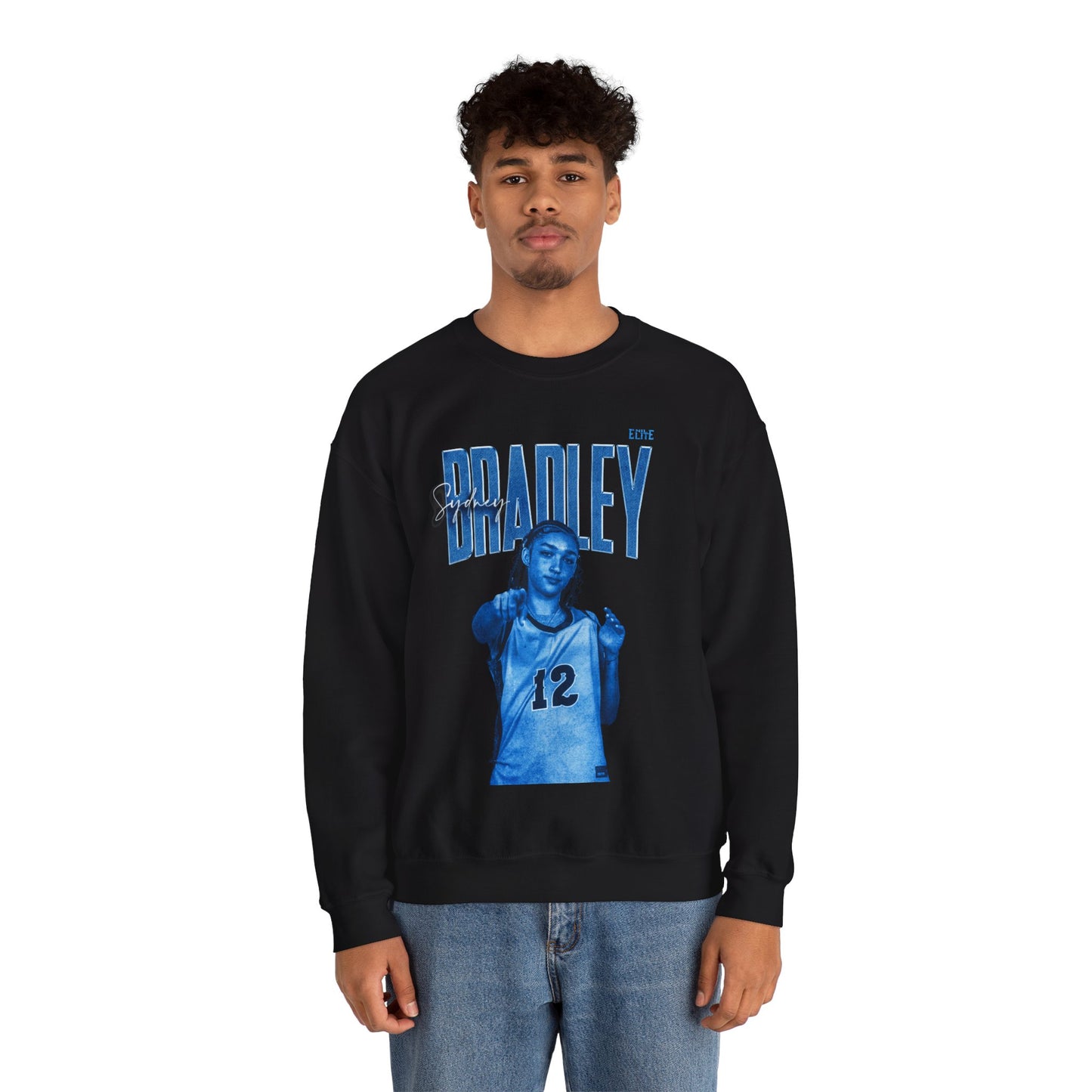 Sydney Bradley Faded Glory Crewneck Sweatshirt