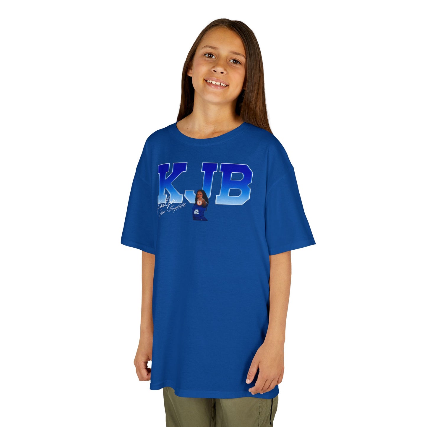 Kailyn Jean-Baptiste Big Initials Kids Tee