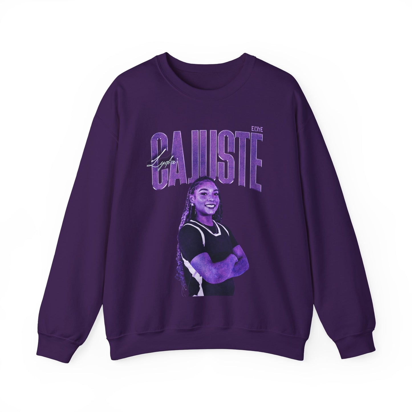 Lydia Cajuste Faded Glory Crewneck Sweatshirt