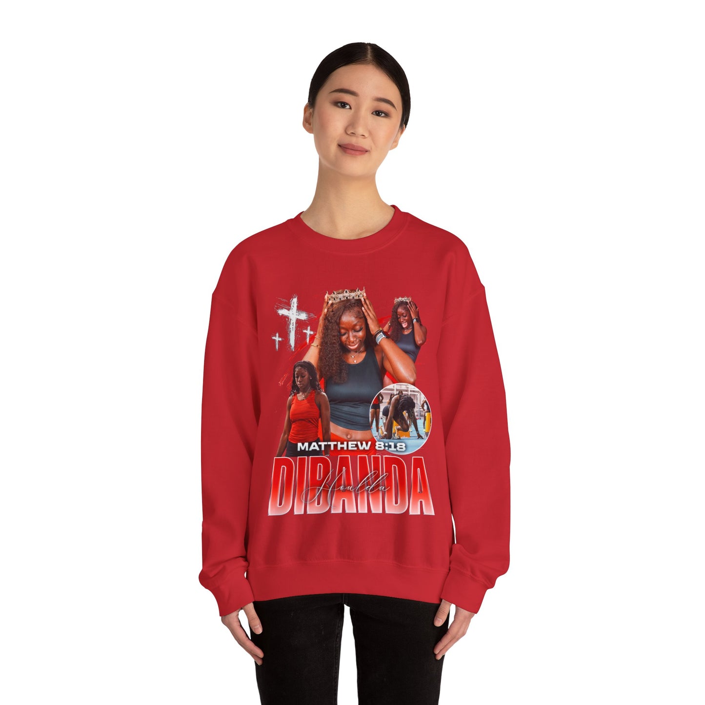 Houlda Dibanda Team Mascot Crewneck Sweatshirt