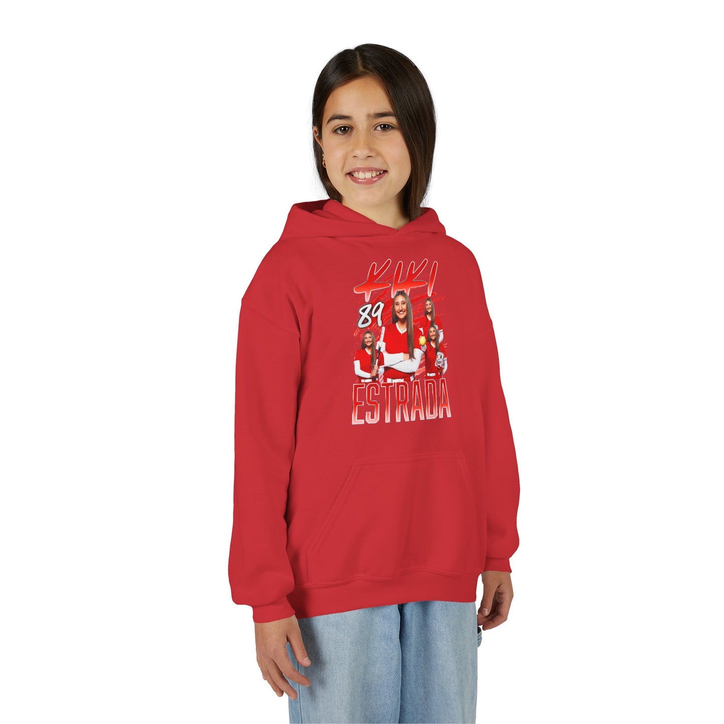 Kiki Estrada Single Color Combo Kids Hoodie