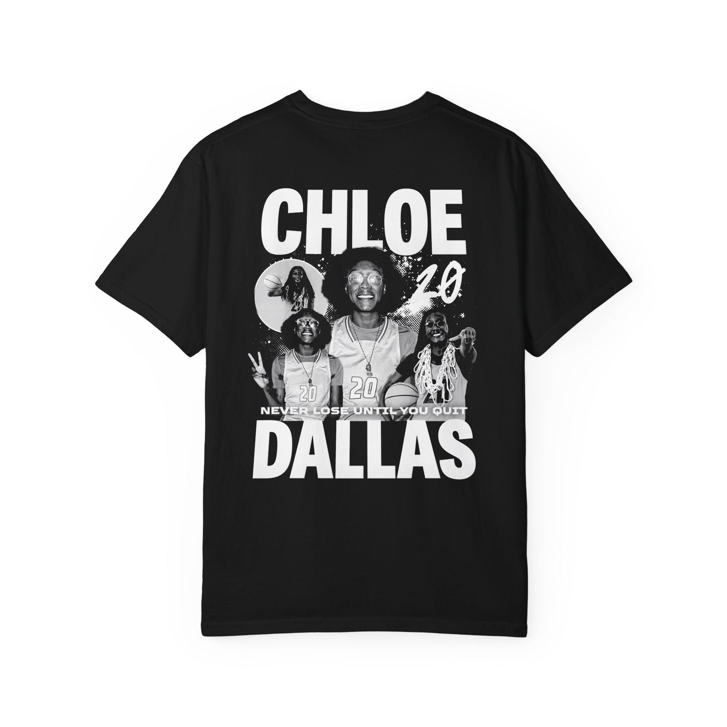 Chloe Dallas Vintage Blackout Premium Tee