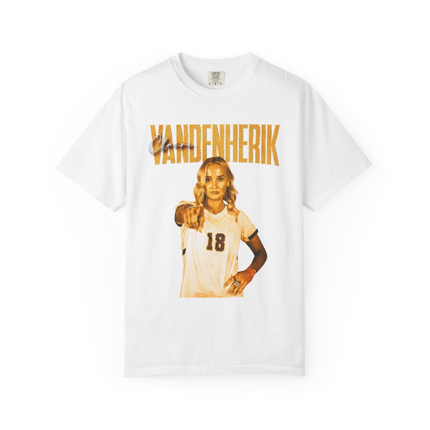 Claire Vandenherik Faded Glory Heavyweight tee