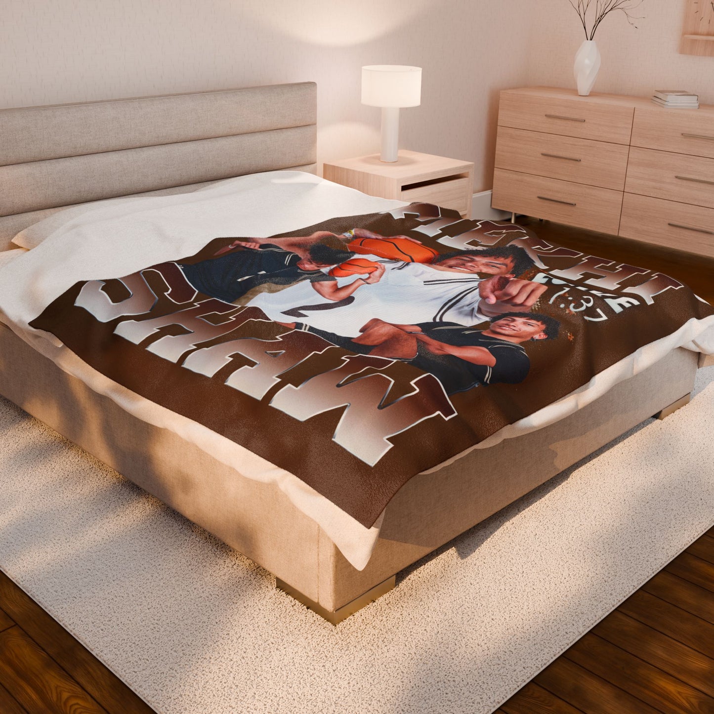 Mekhi Shaw 60"-80" Plush Blanket