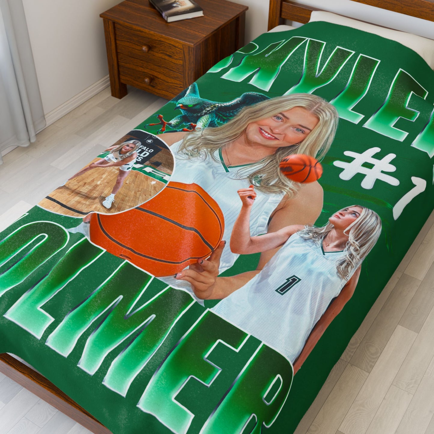 Skyler Volmer 60"-80" Plush Blanket