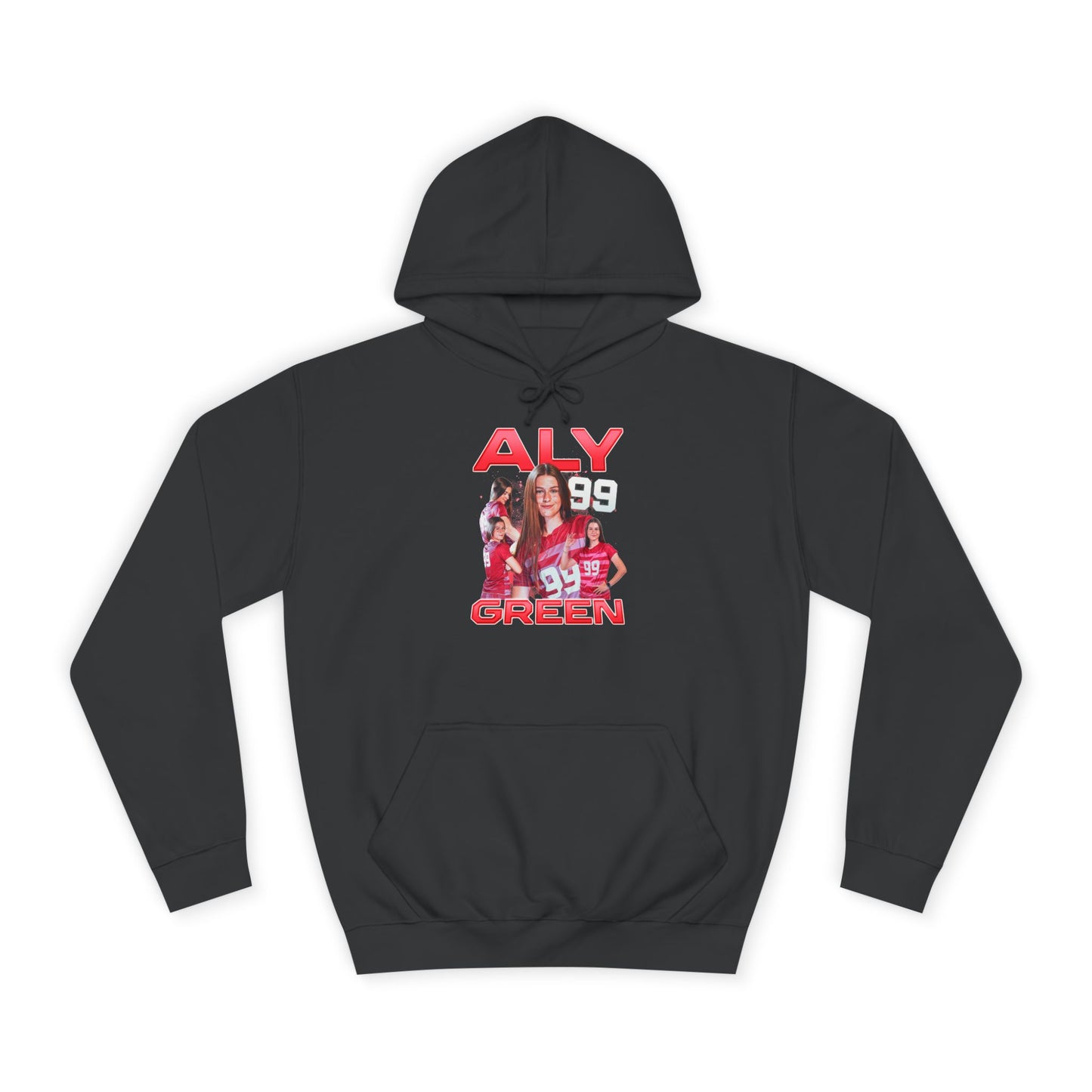 Aly Green Premium Hoodie