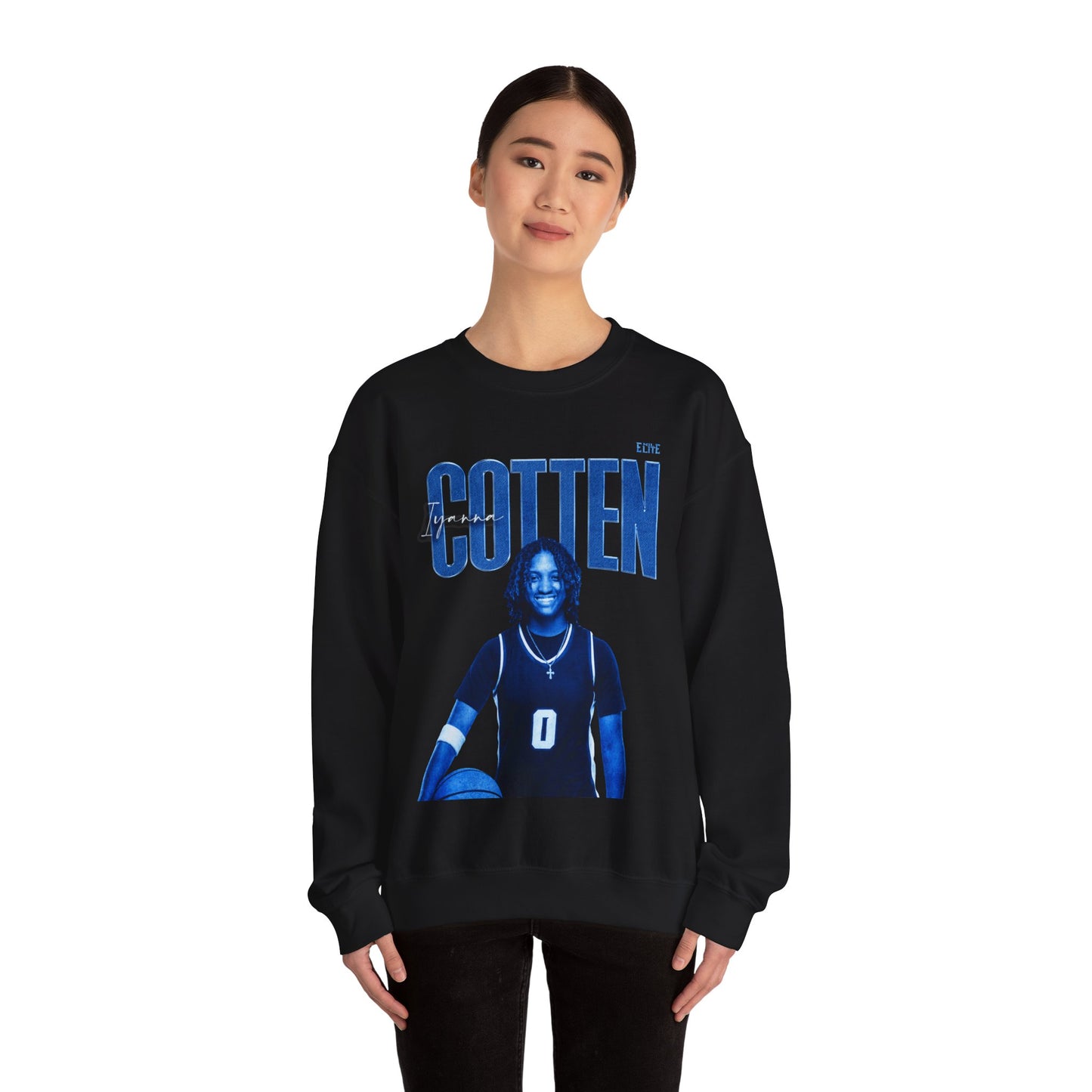 Iyanna Cotten Faded Glory Crewneck Sweatshirt