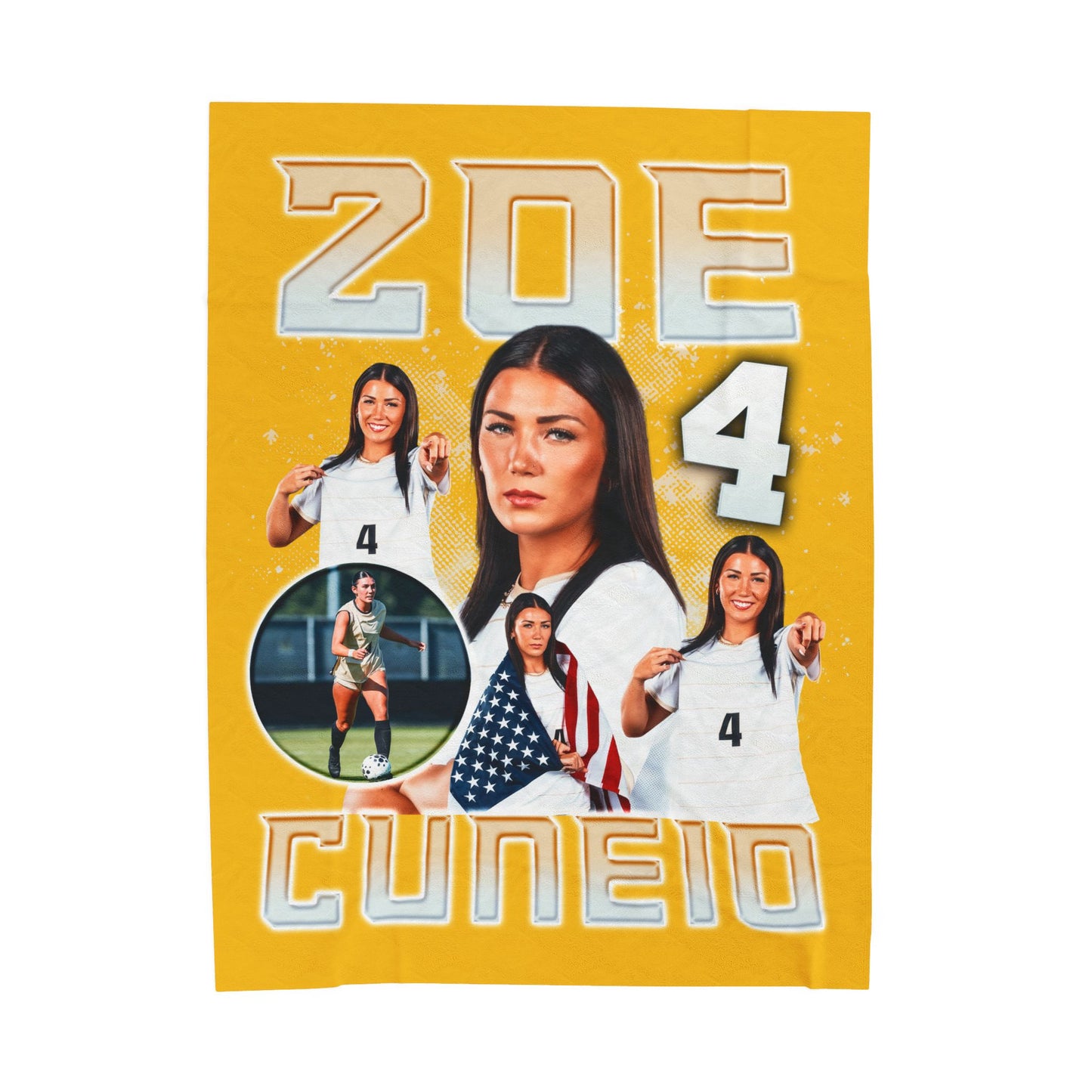 Zoe Cuneio 60"-80" Plush Blanket
