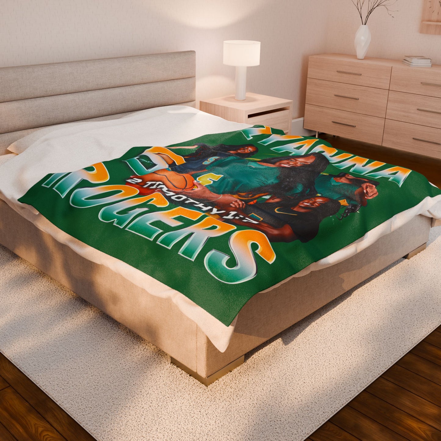 Iyanna Rogers 60"-80" Plush Blanket