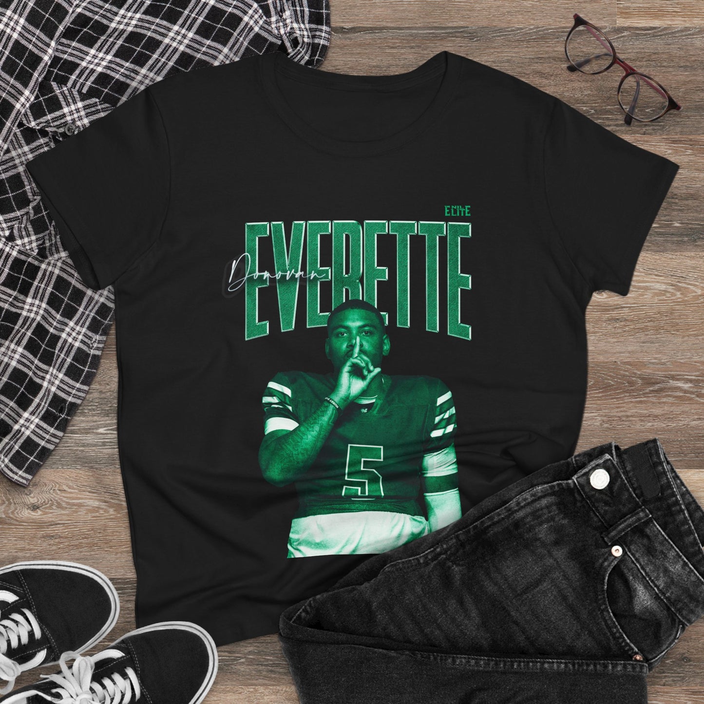 Donovan Everette Faded Glory Women's Tee