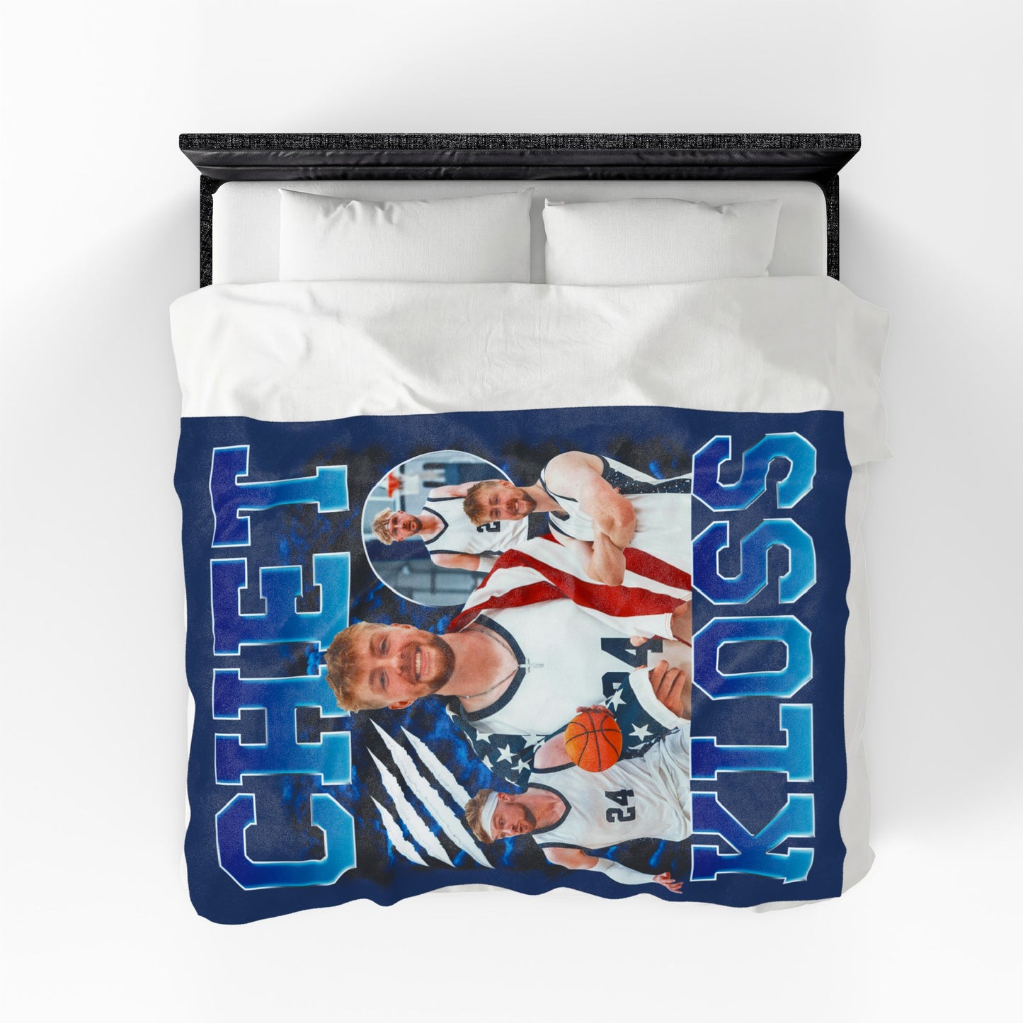 Chet Kloss Heritage Pride 60"-80" Plush Blanket