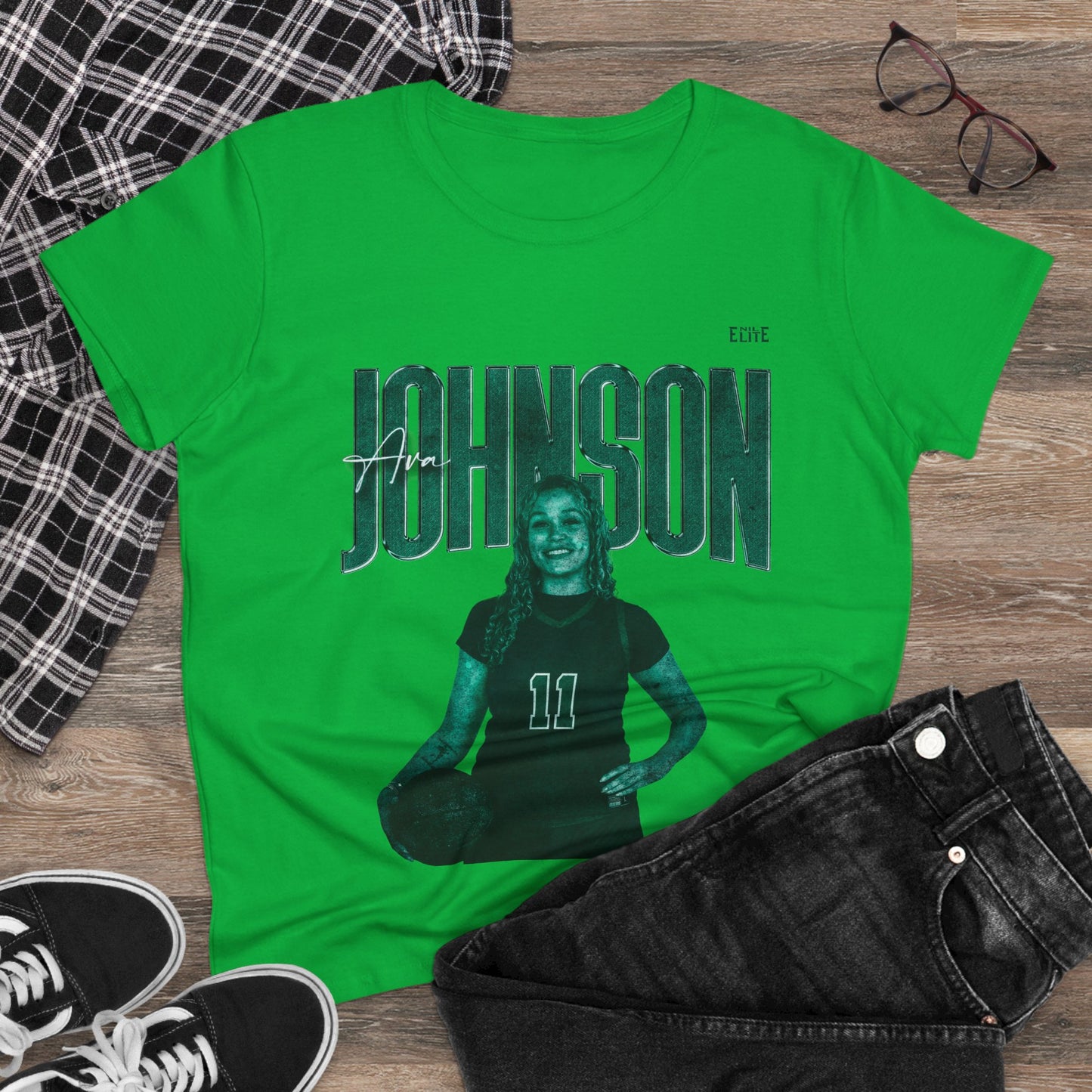 Ava Johnson Faded Glory Women's Tee