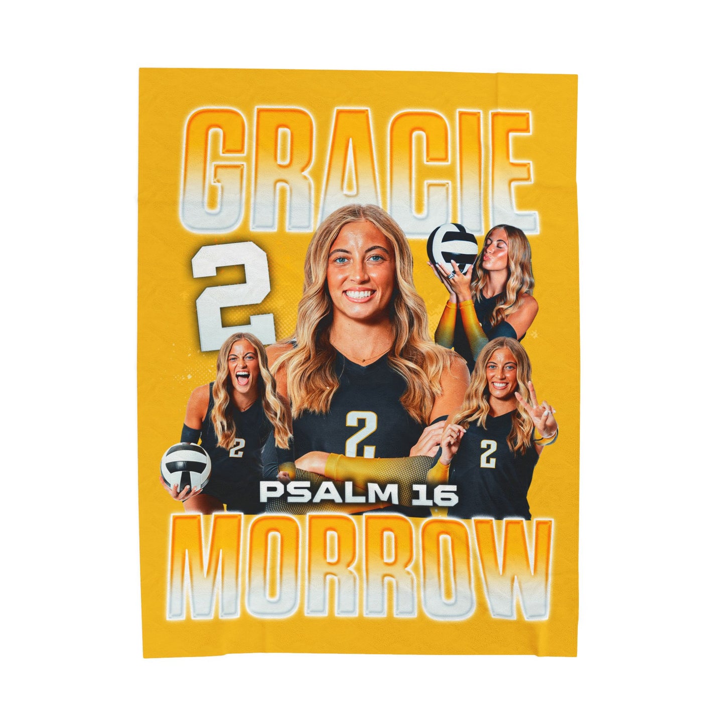 Gracie Morrow 60"-80" Plush Blanket