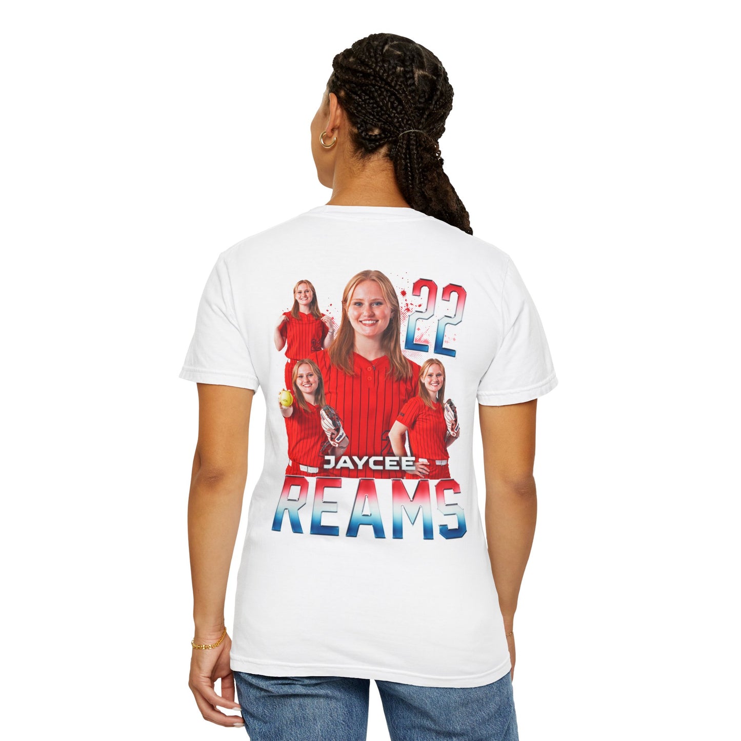 Jaycee Reams Logo Front & Back Premium Tee